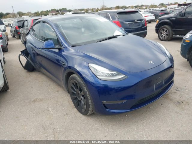 TESLA MODEL Y 2022 7saygdee5nf480073