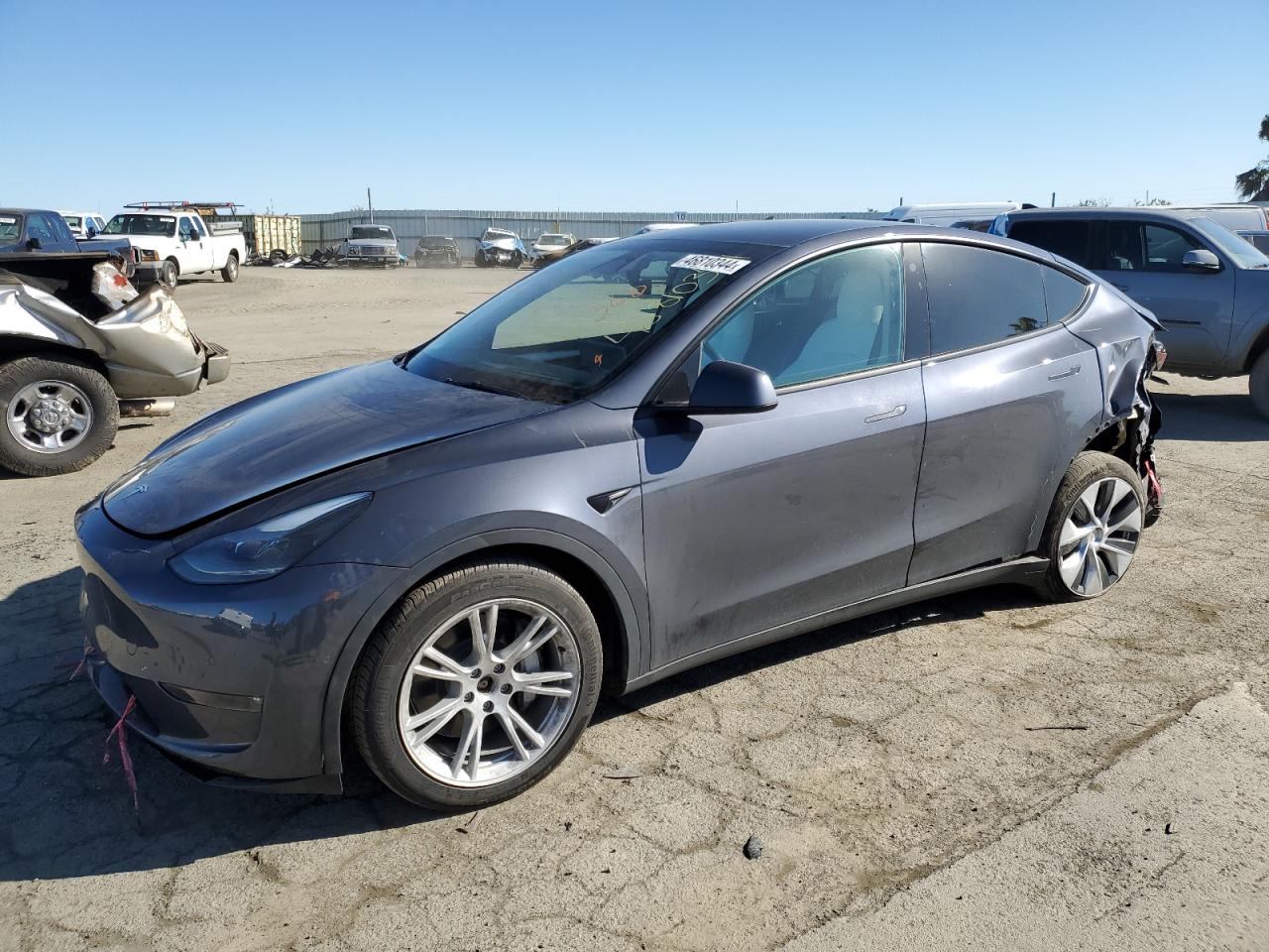 TESLA MODEL Y 2022 7saygdee5nf553071