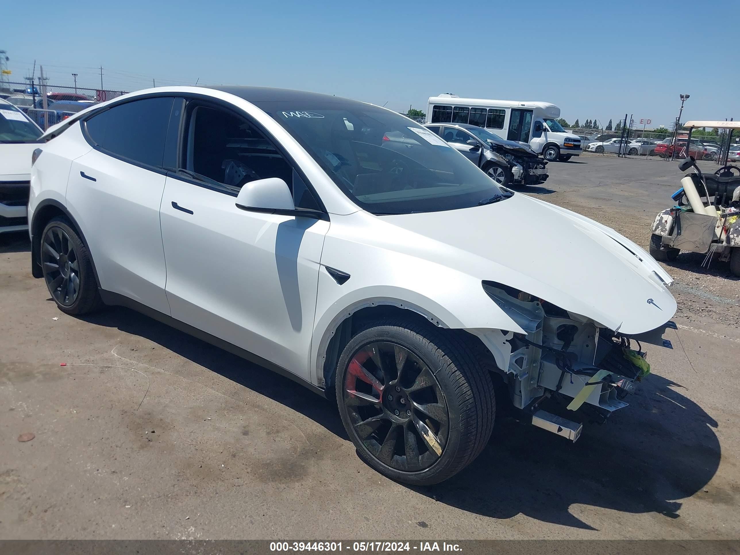 TESLA MODEL Y 2022 7saygdee6nf358547