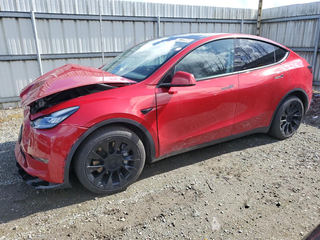 TESLA MODEL Y 2022 7saygdee6nf386719