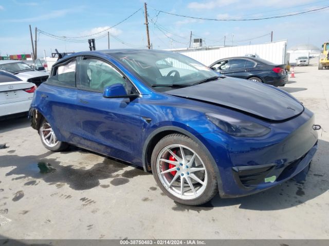 TESLA MODEL Y 2022 7saygdee6nf559543