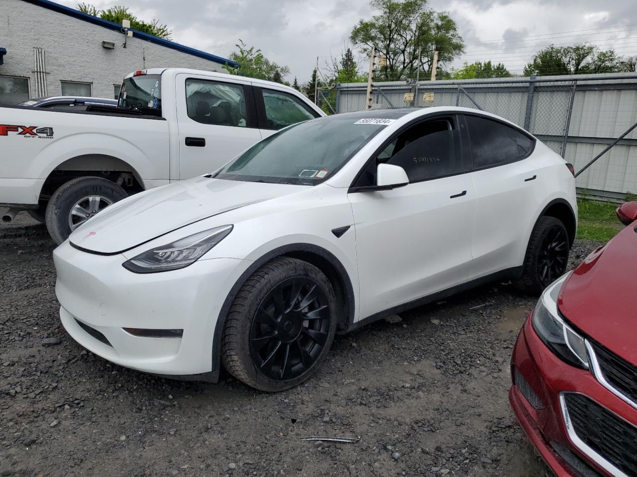 TESLA MODEL Y 2022 7saygdee8na017244