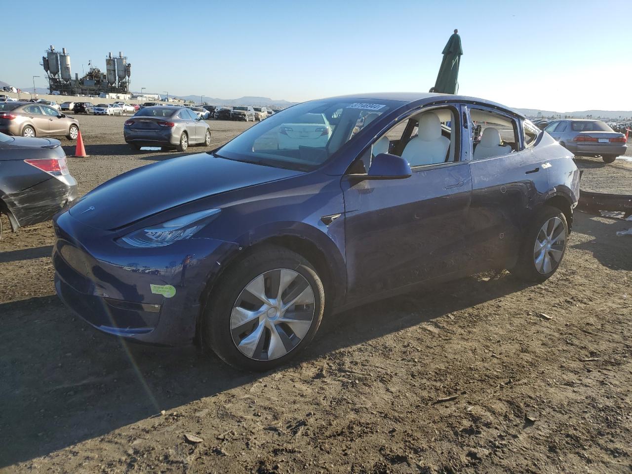 TESLA MODEL Y 2022 7saygdee8nf444023