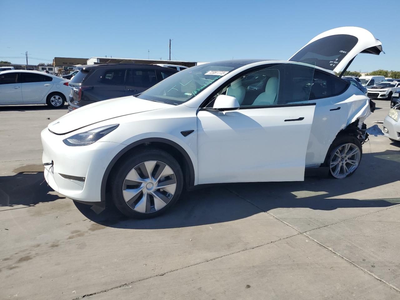 TESLA MODEL Y 2022 7saygdee8nf563304