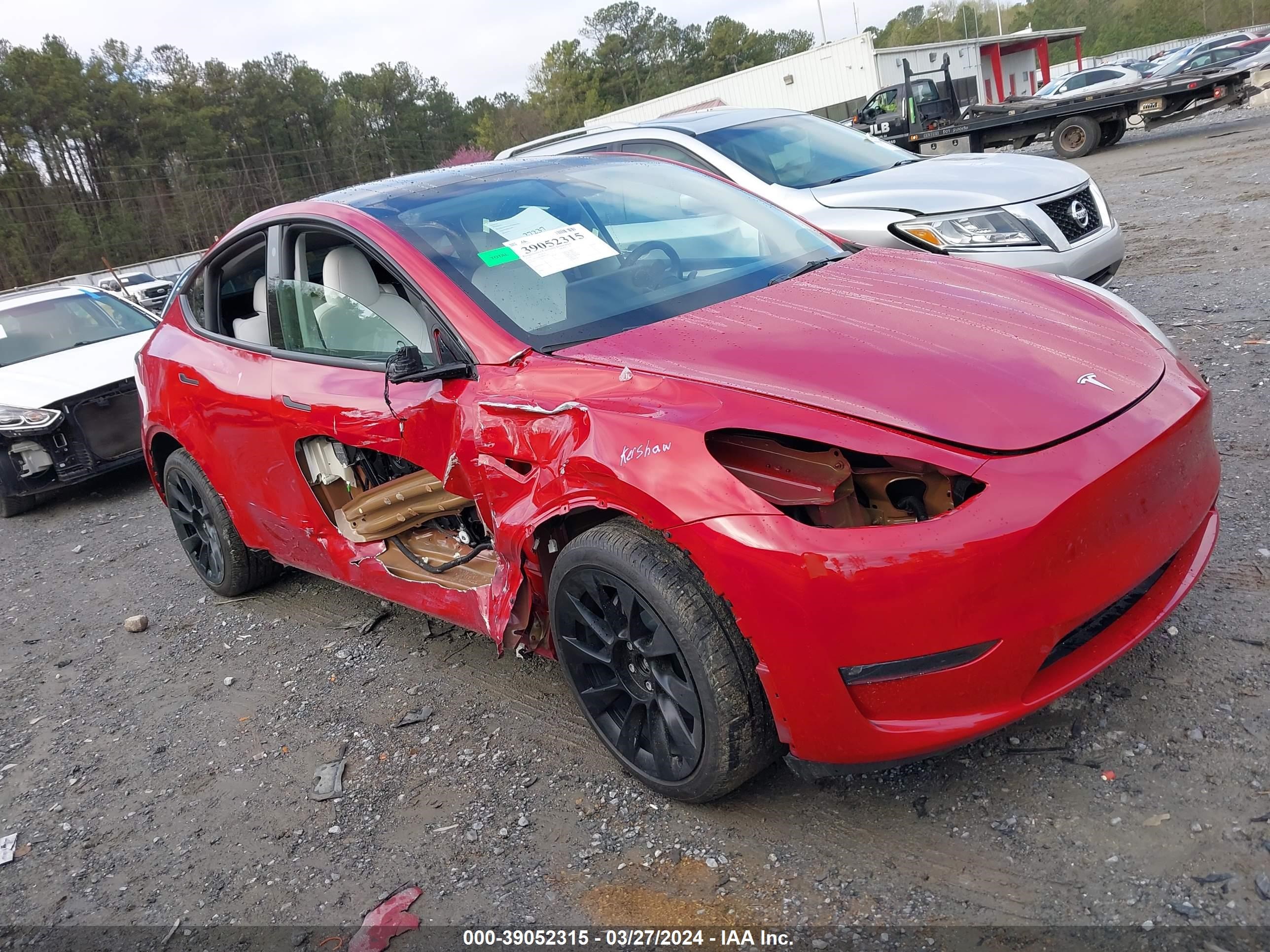 TESLA MODEL Y 2023 7saygdee8pf612391