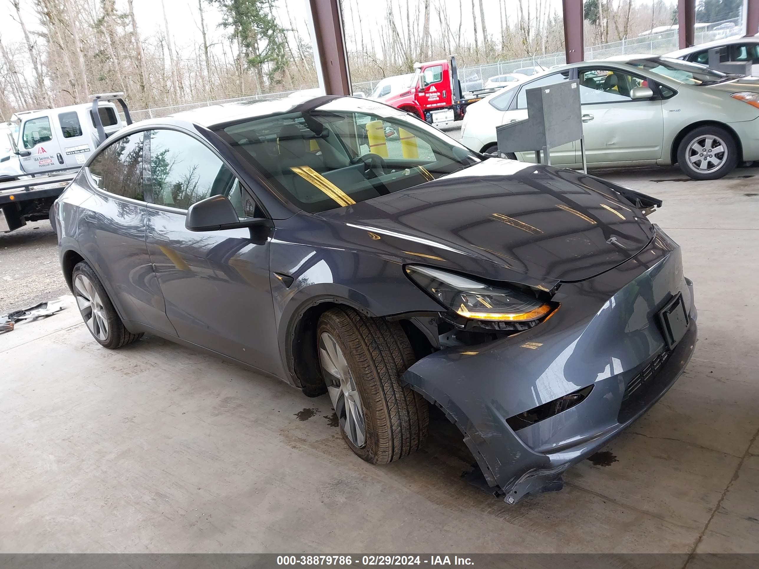 TESLA MODEL Y 2022 7saygdee8pf619356