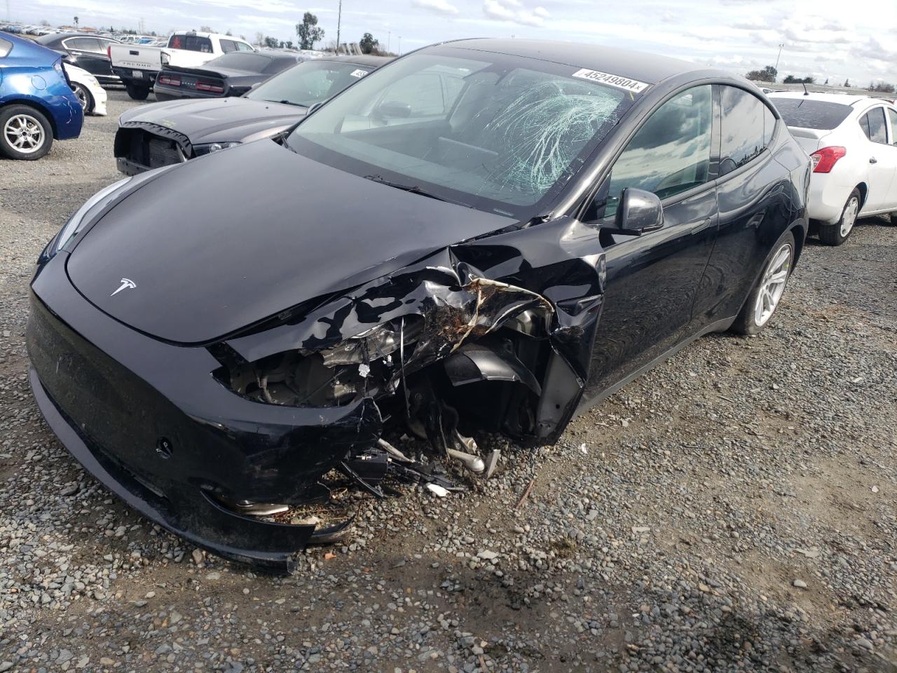 TESLA MODEL Y 2022 7saygdee8pf625951