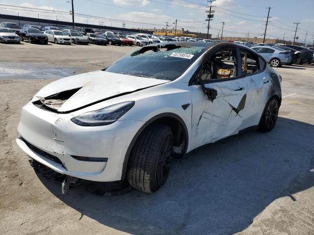 TESLA MODEL Y 2022 7saygdee9na022677