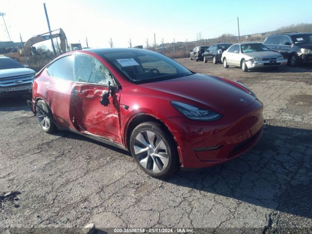 TESLA MODEL Y 2022 7saygdee9nf317412