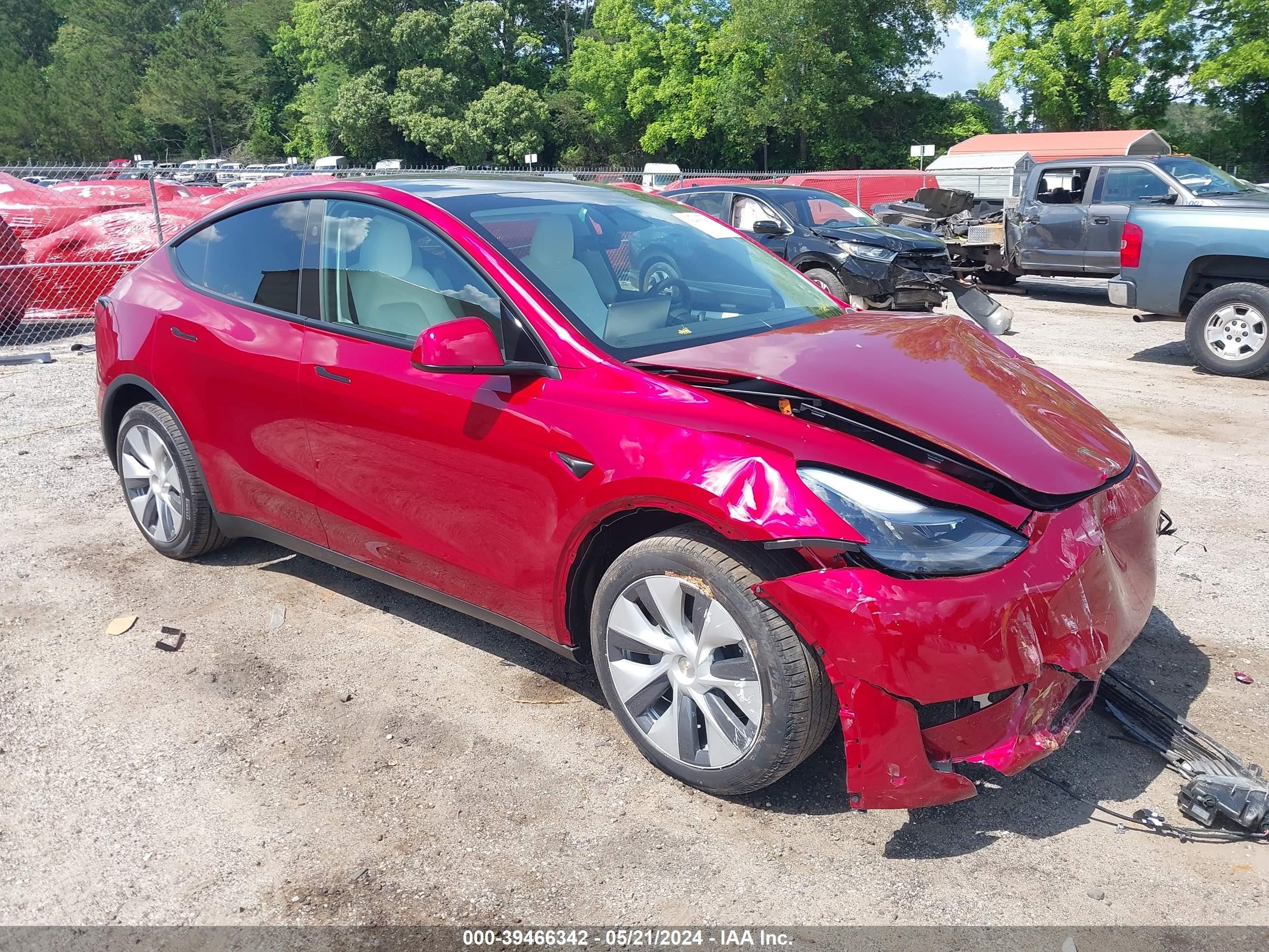 TESLA MODEL Y 2024 7saygdee9ra284365