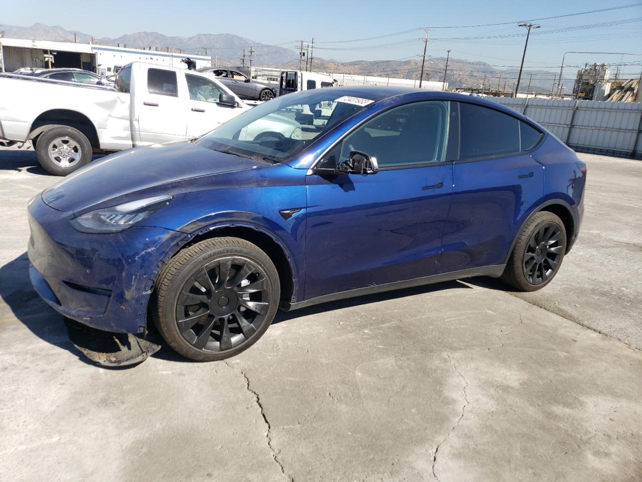 TESLA MODEL Y 2022 7saygdeexna020775