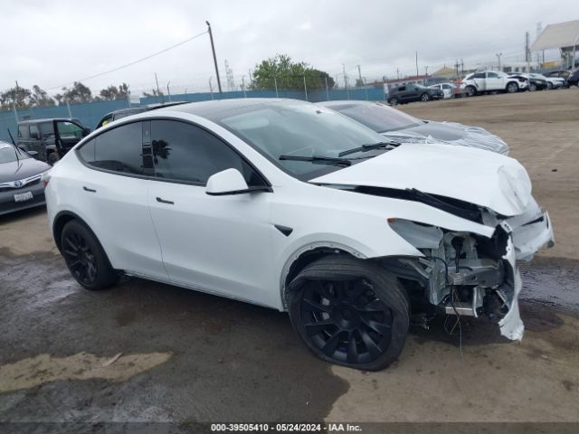 TESLA MODEL Y 2022 7saygdeexnf557536