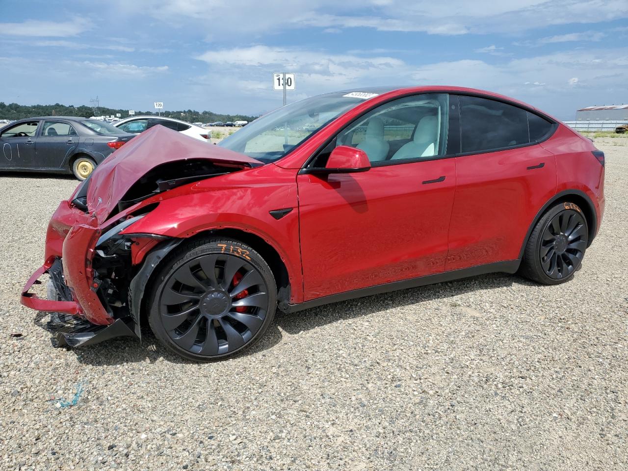 TESLA MODEL Y 2022 7saygdef1nf547390