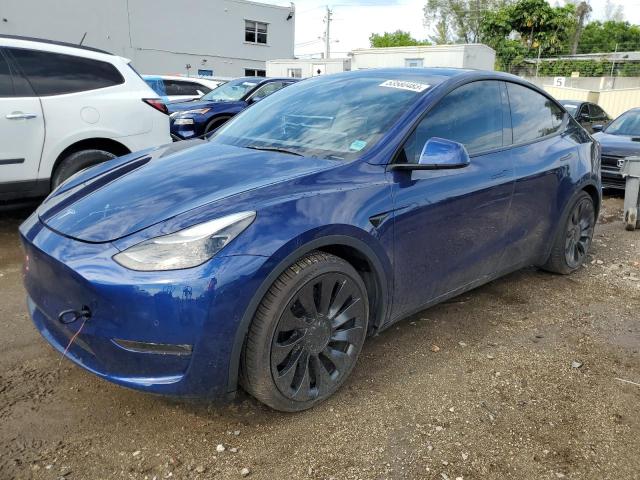 TESLA MODEL Y 2022 7saygdef3nf452765