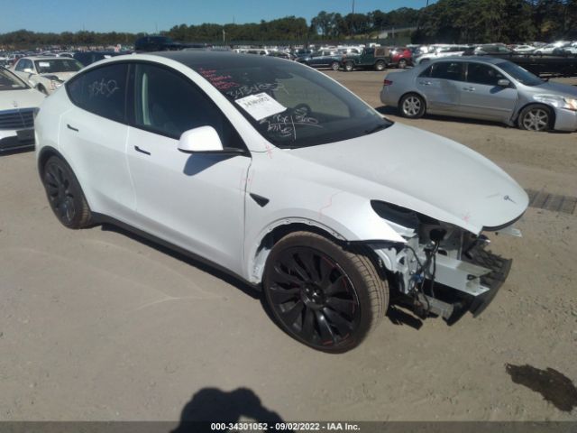 TESLA MODEL Y 2022 7saygdef3nf468383