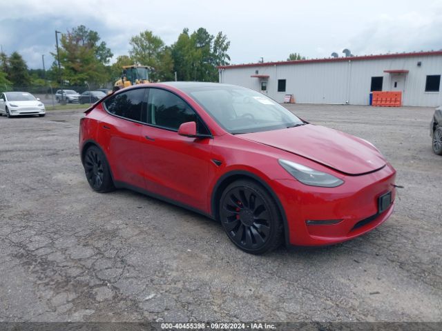 TESLA MODEL Y 2022 7saygdef3nf523589