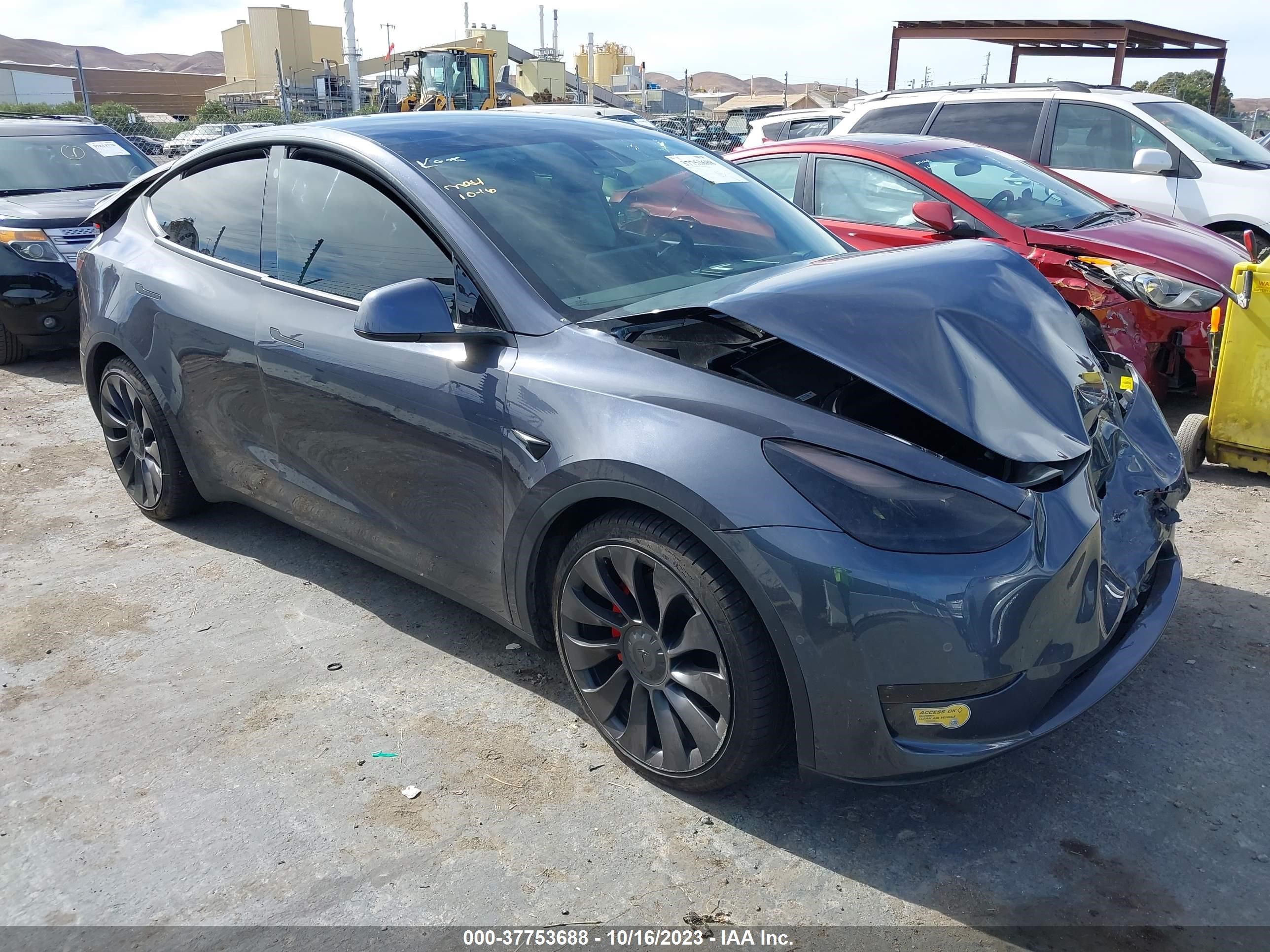 TESLA MODEL Y 2022 7saygdef5nf317898