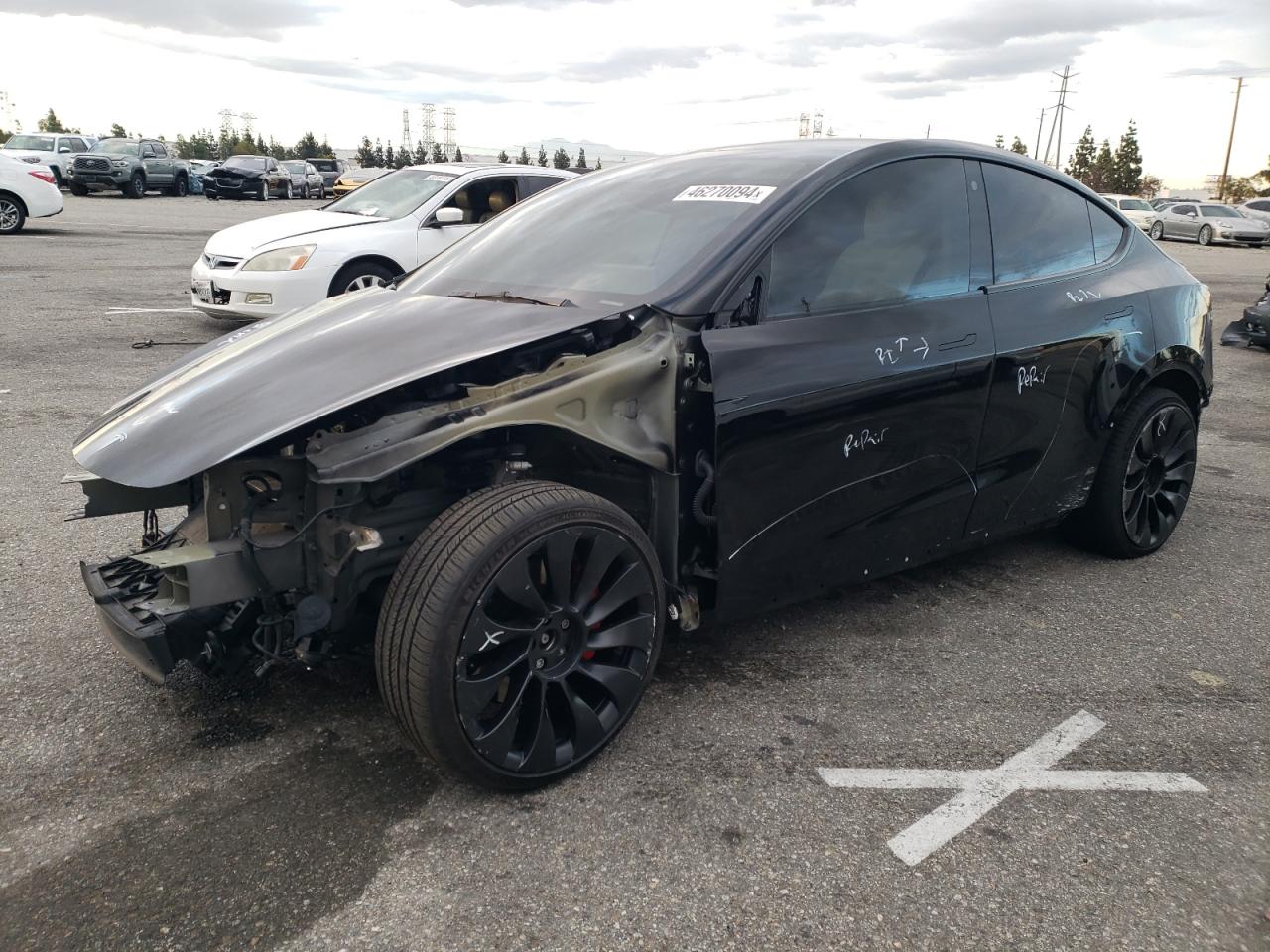 TESLA MODEL Y 2022 7saygdef5nf485279