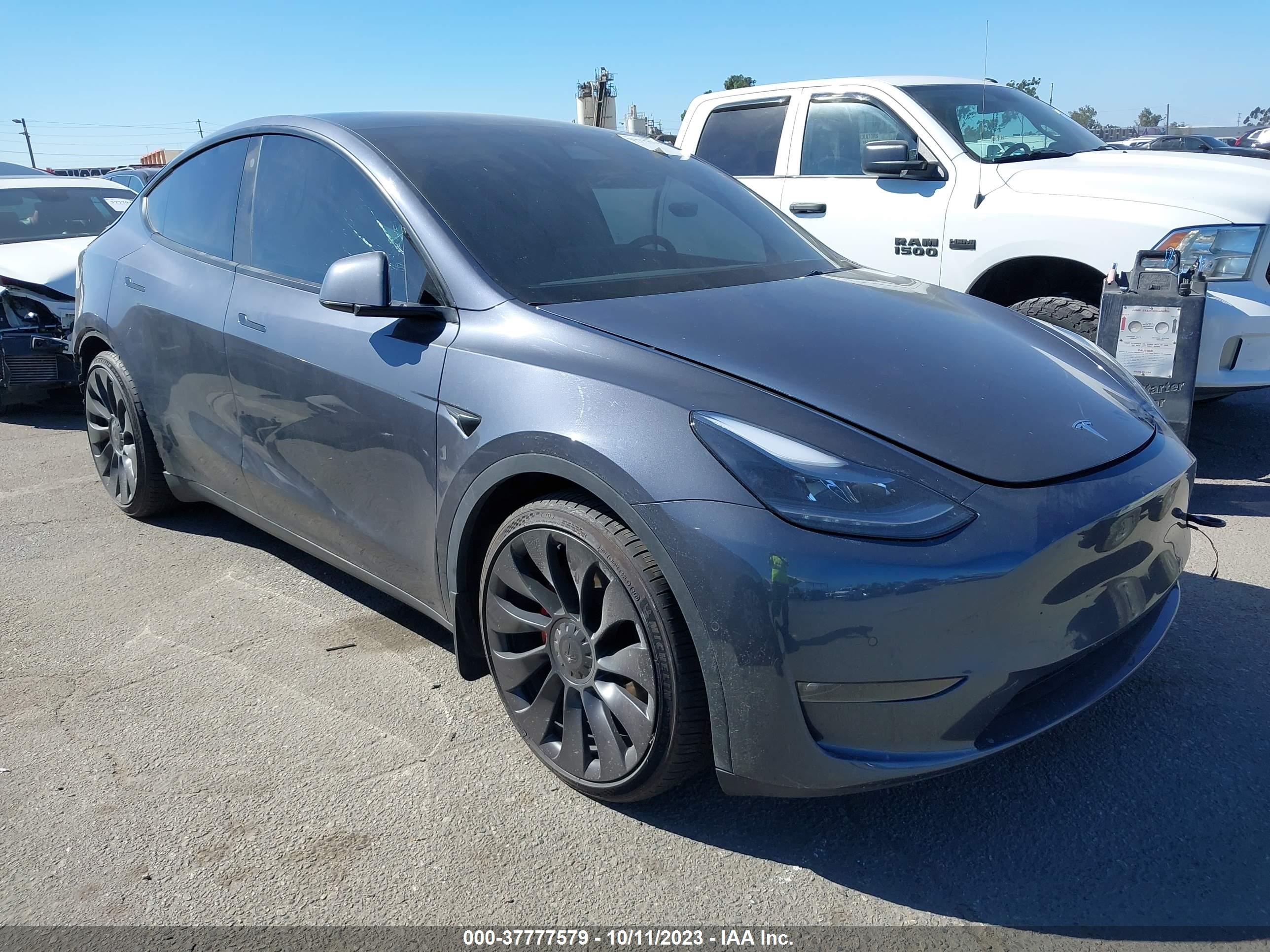 TESLA MODEL Y 2022 7saygdef5nf490465