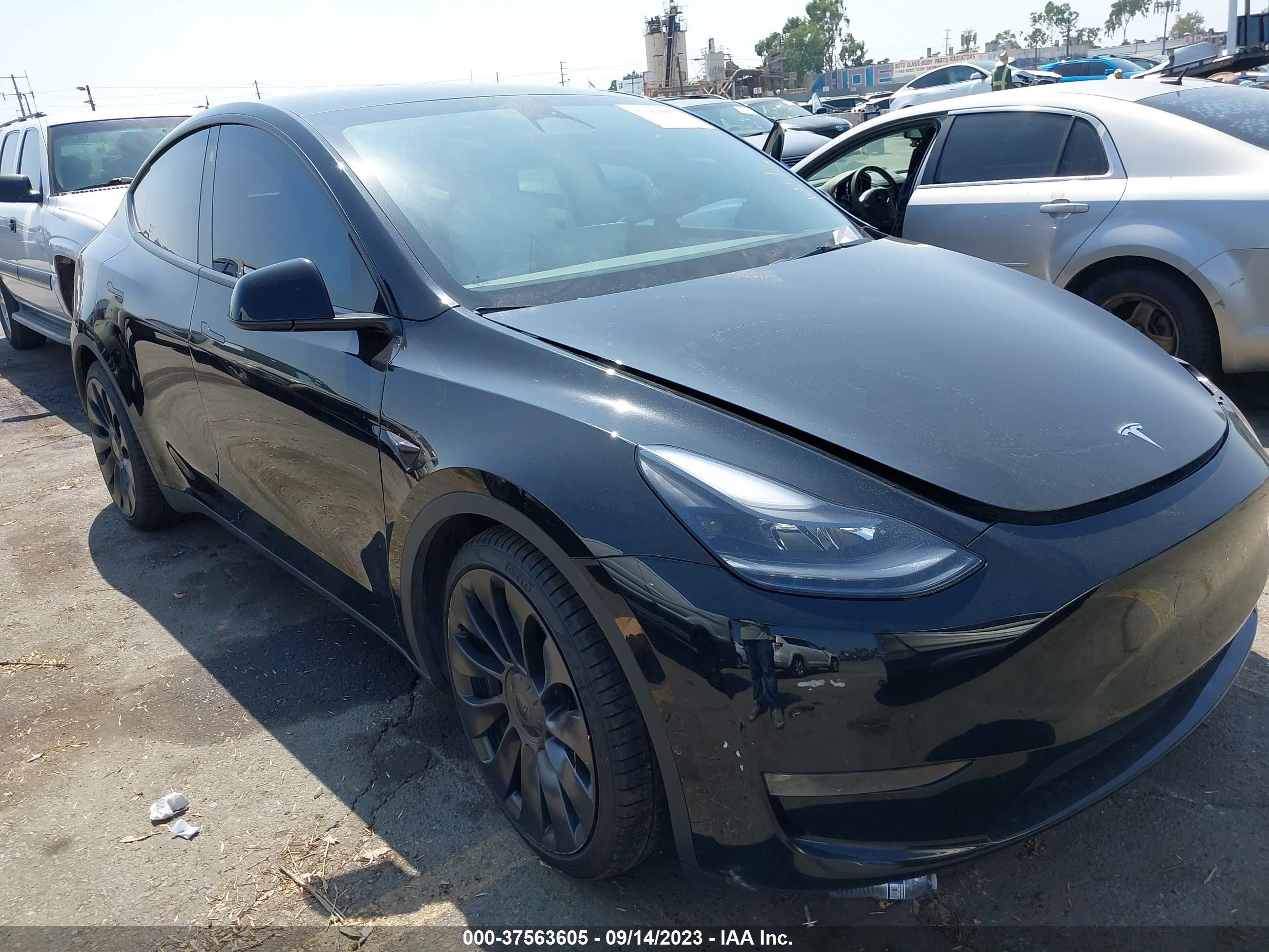 TESLA MODEL Y 2022 7saygdef5nf574690