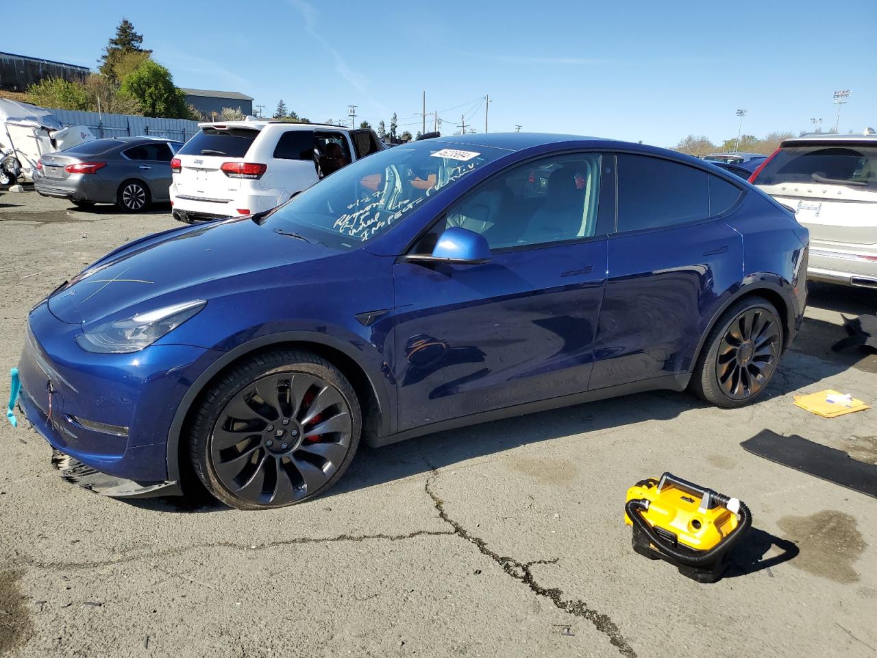 TESLA MODEL Y 2022 7saygdef5nf575709