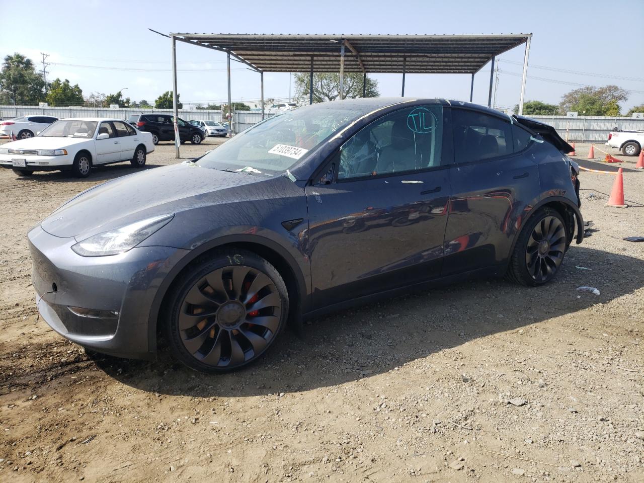 TESLA MODEL Y 2023 7saygdef7pf603500