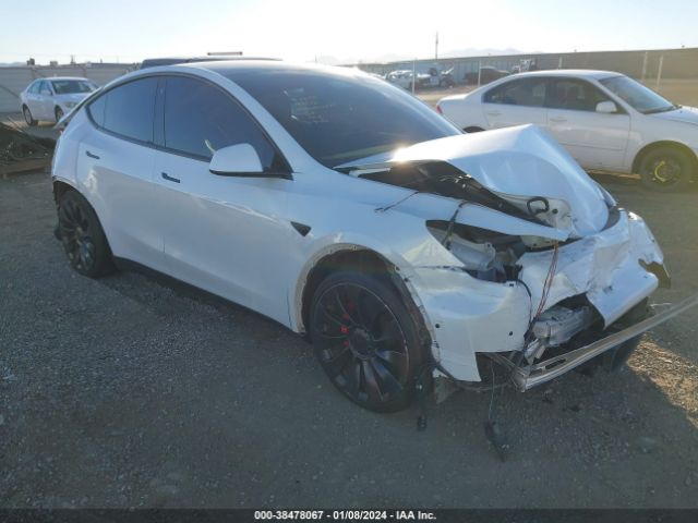 TESLA MODEL Y 2022 7saygdef9nf551106