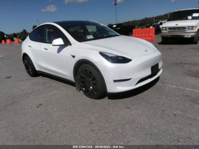 TESLA MODEL Y 2022 7saygdefxnf340612