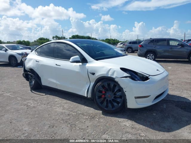 TESLA MODEL Y 2022 7saygdefxnf505686