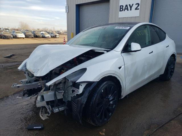 TESLA MODEL Y 2022 7saygdefxnf542110