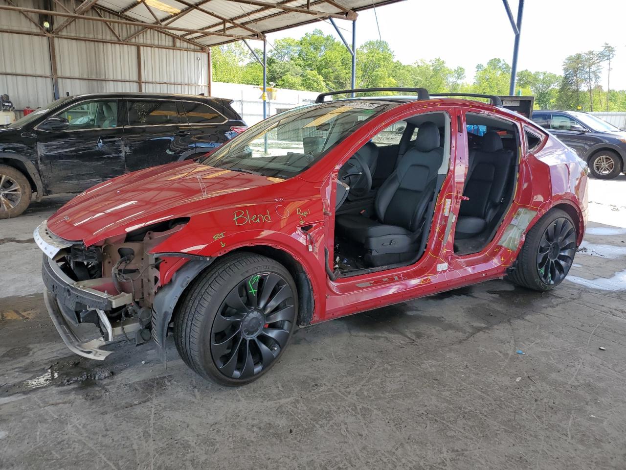 TESLA MODEL Y 2023 7saygdefxpf586885