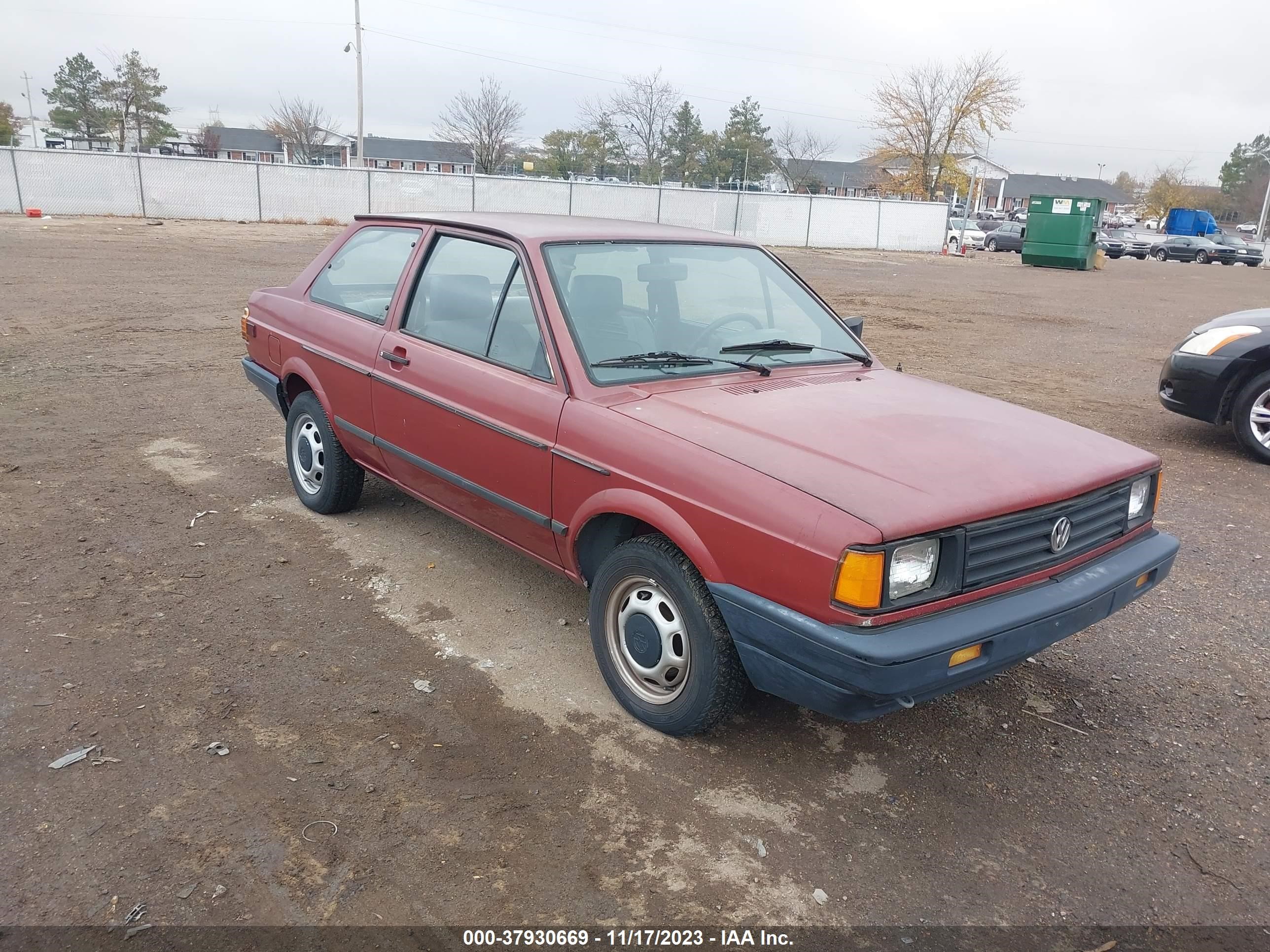 VOLKSWAGEN FOX 1989 9bwba0301kp009808