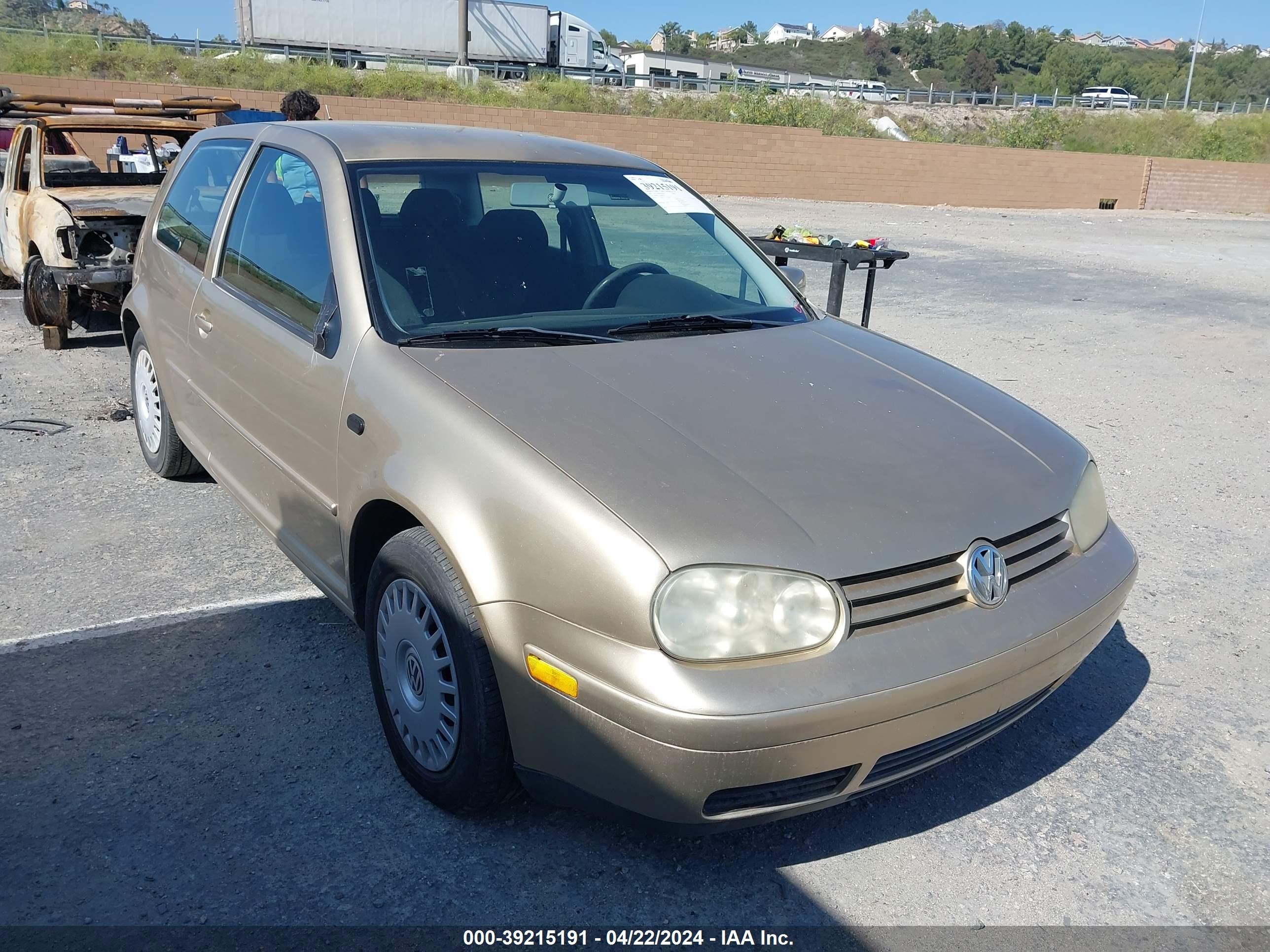 VOLKSWAGEN GOLF 2001 9bwbs21j514028317