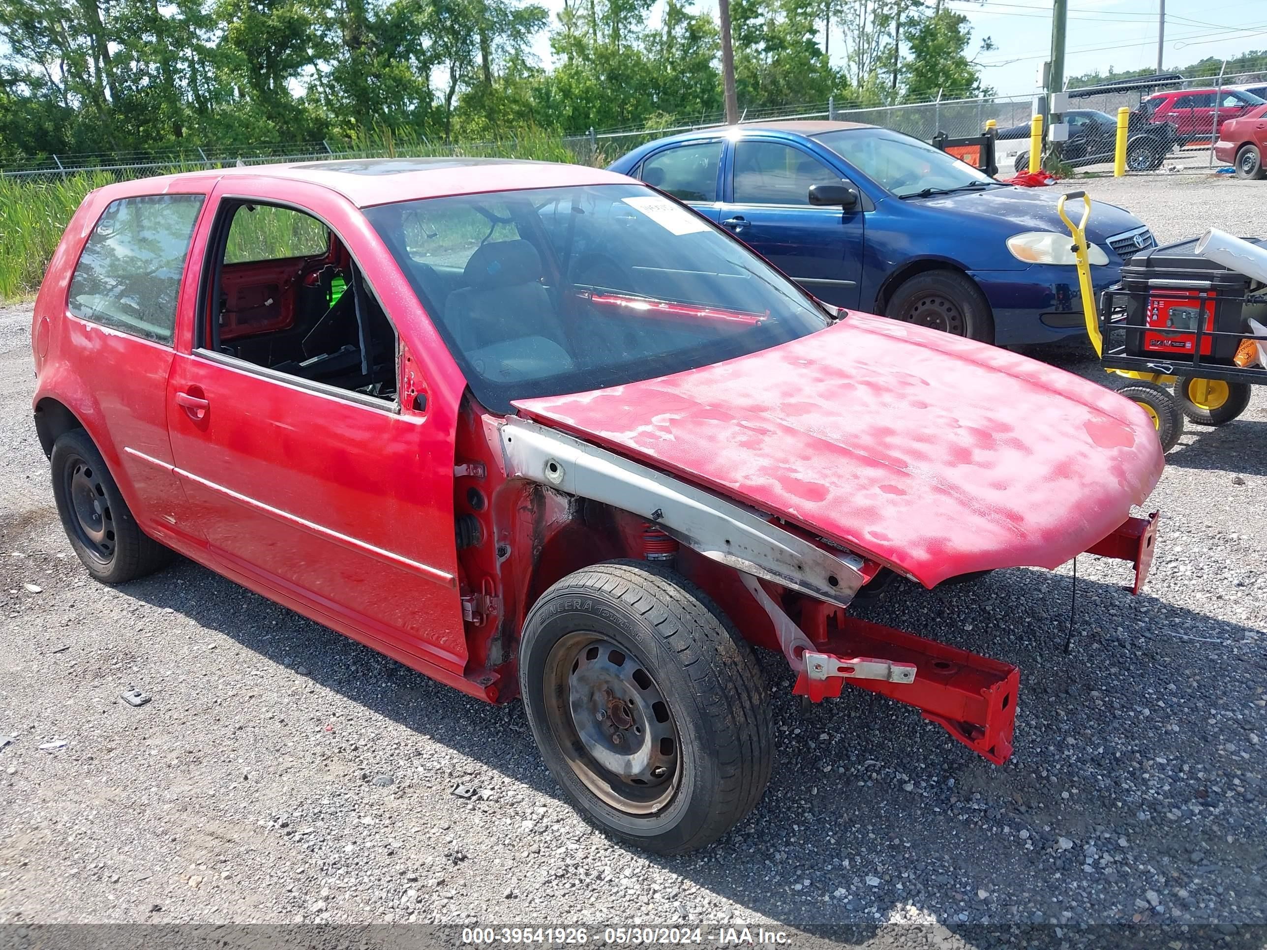 VOLKSWAGEN GTI 2003 9bwde61j834026197