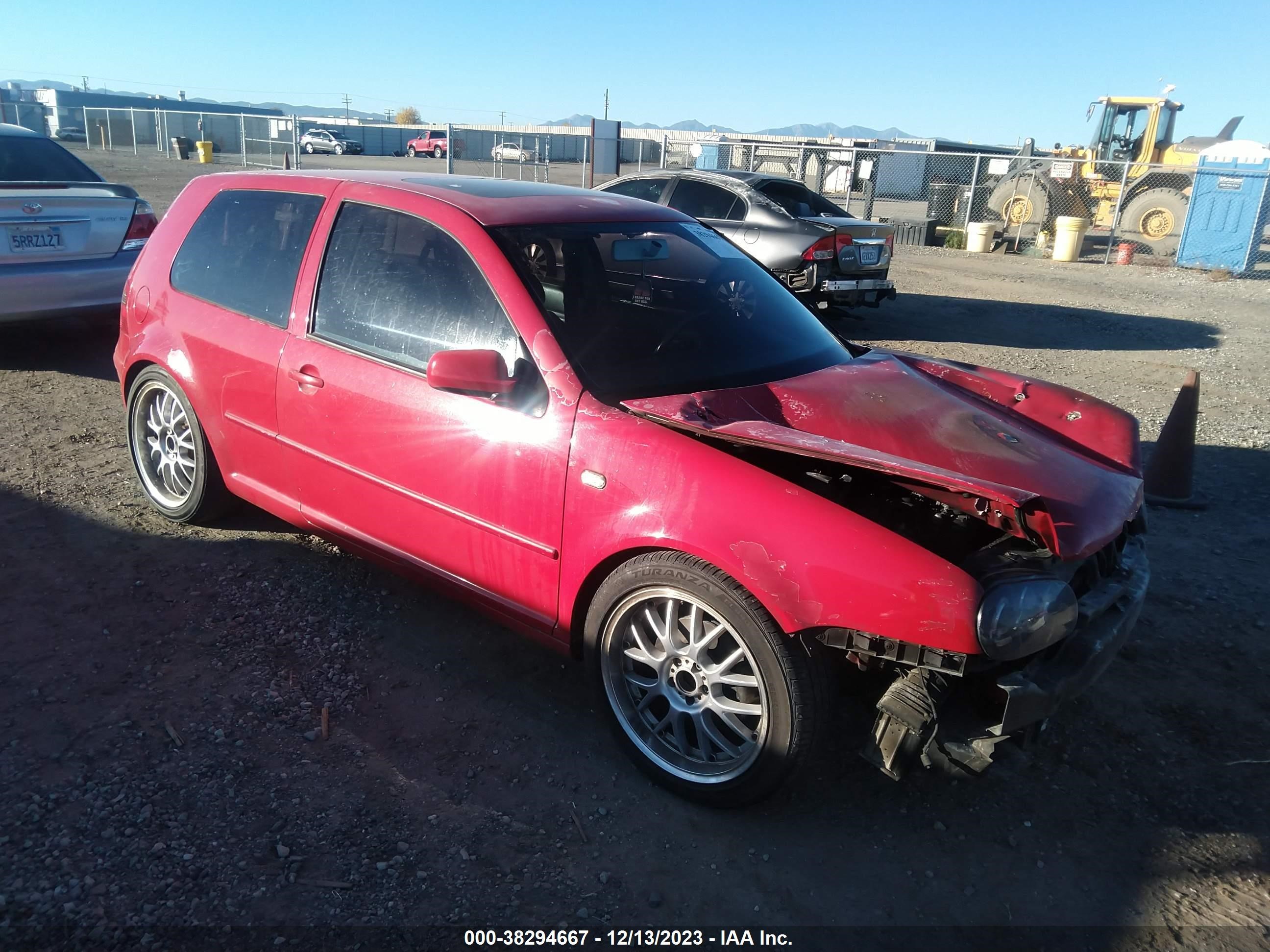 VOLKSWAGEN GTI 2003 9bwde61jx34041199