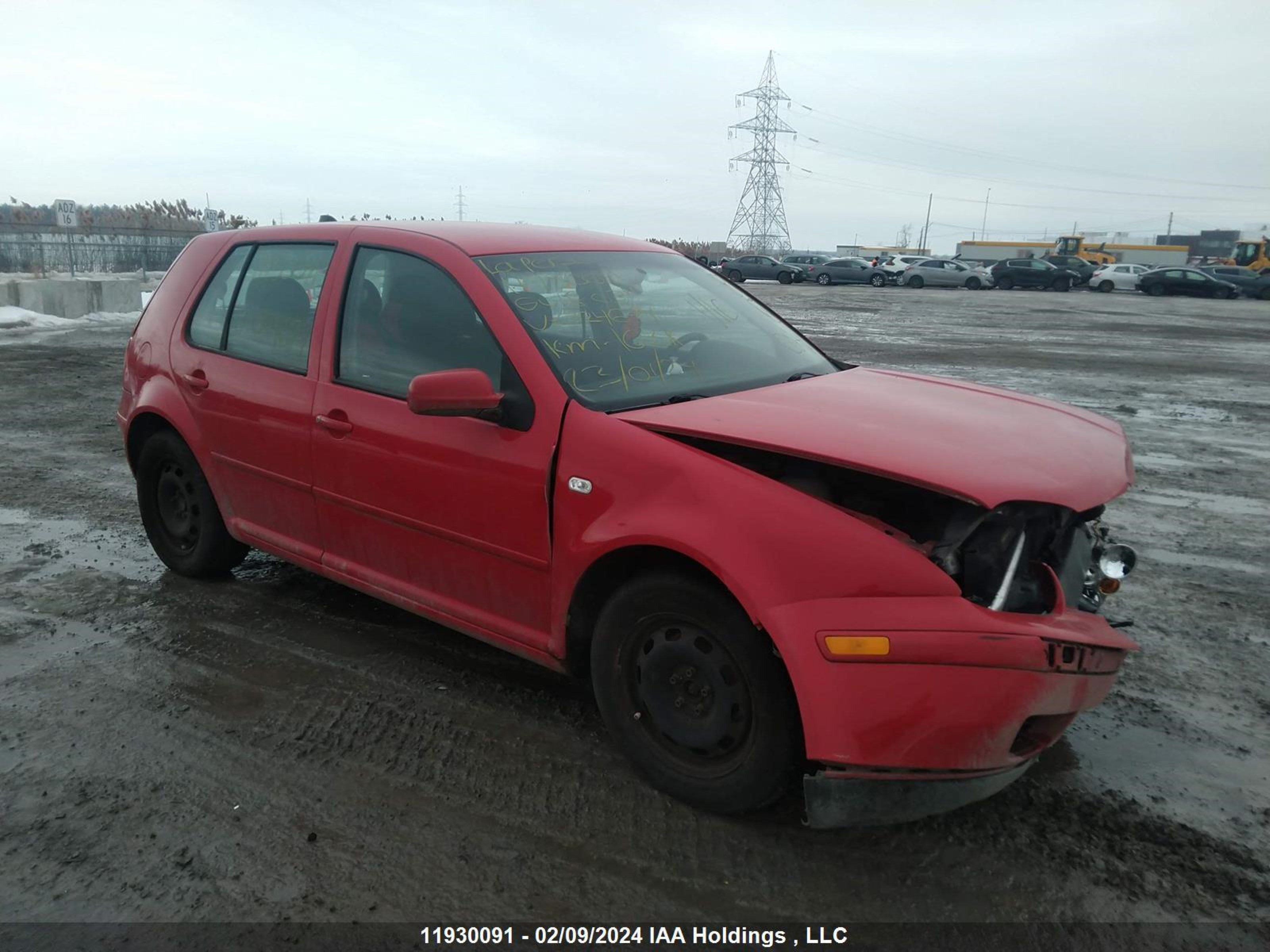 VOLKSWAGEN GOLF 2003 9bwek21j934024674