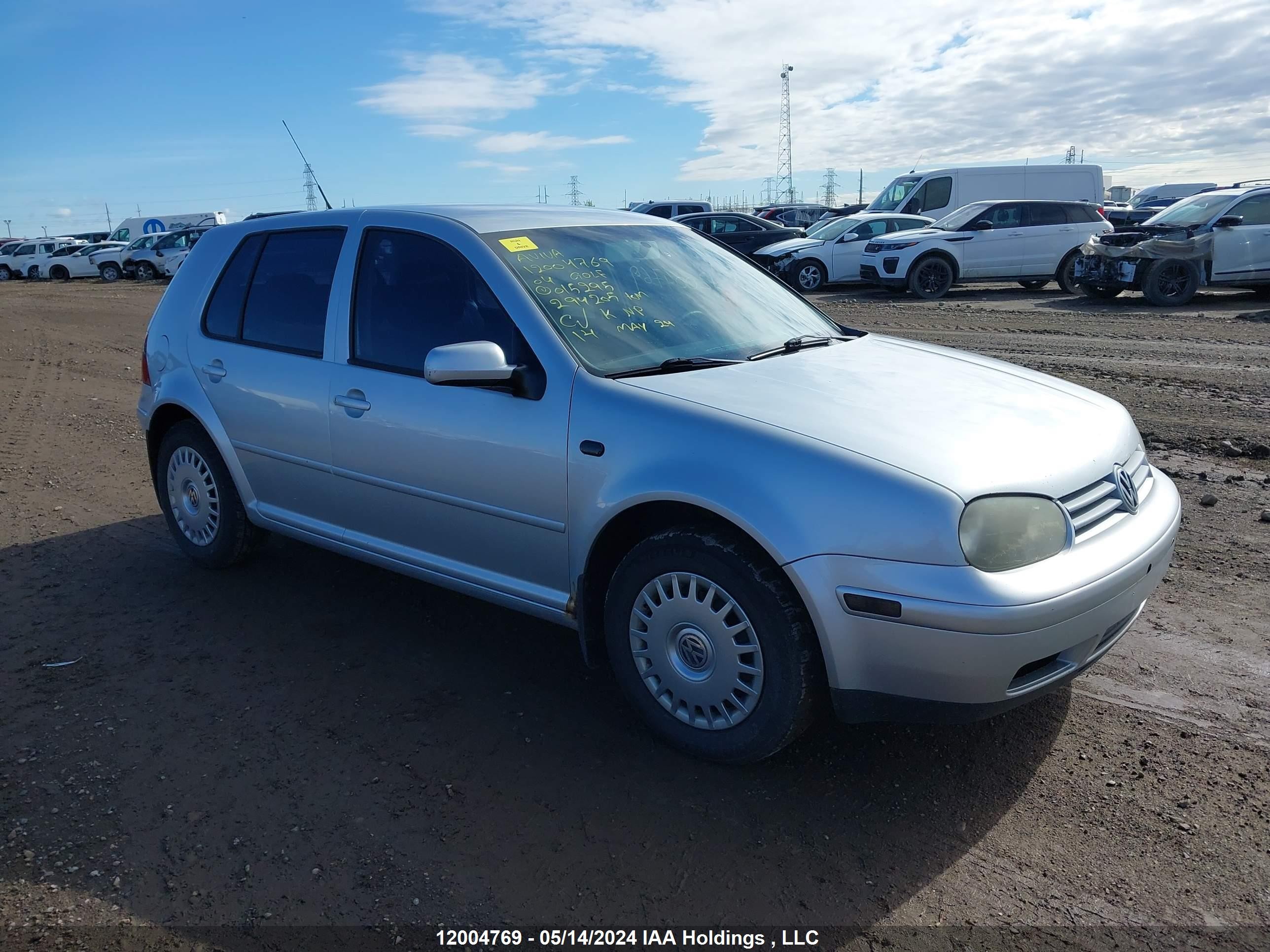 VOLKSWAGEN GOLF 2004 9bwel21j244015295