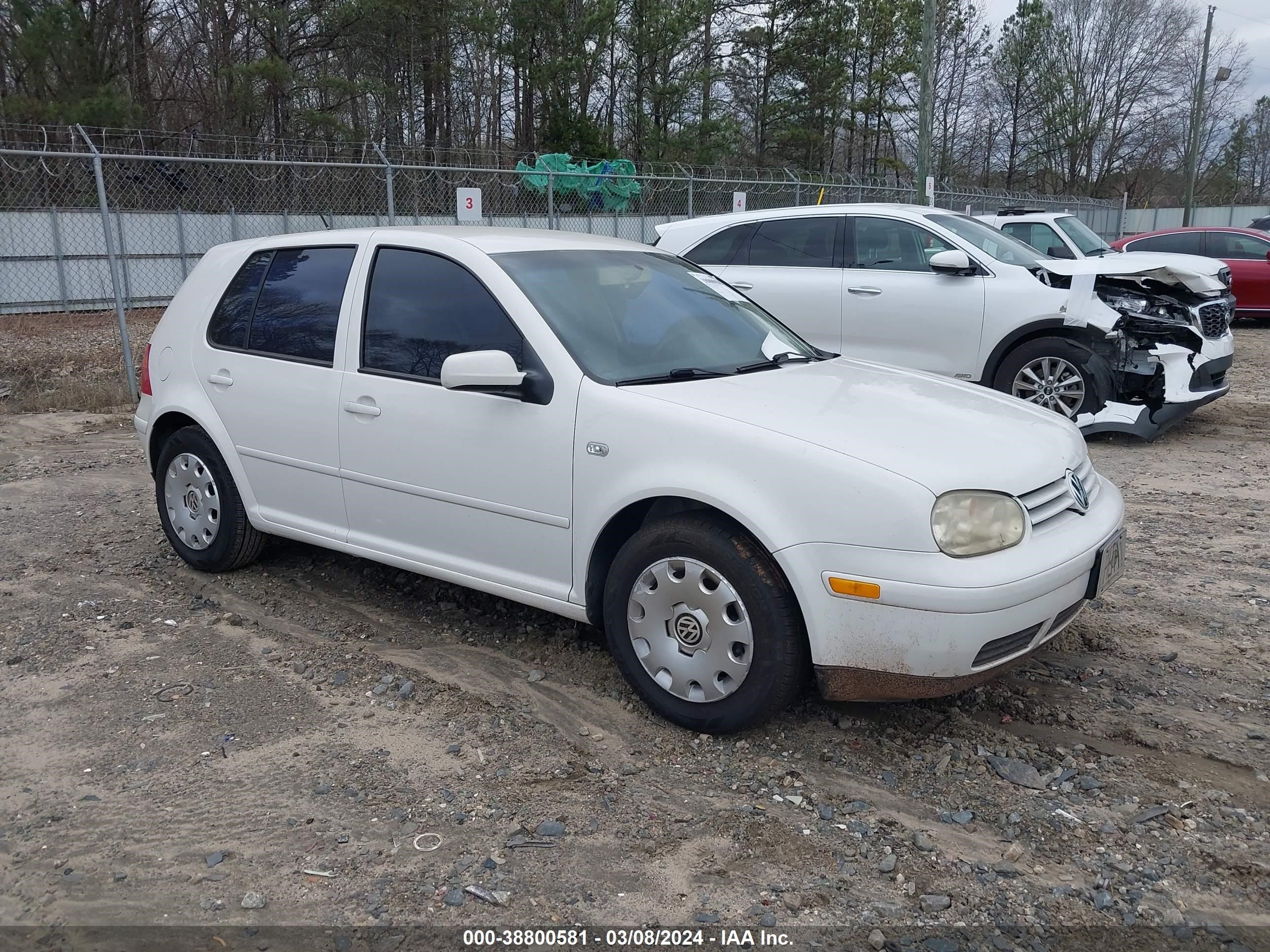 VOLKSWAGEN GOLF 2003 9bwfk61jx34048879