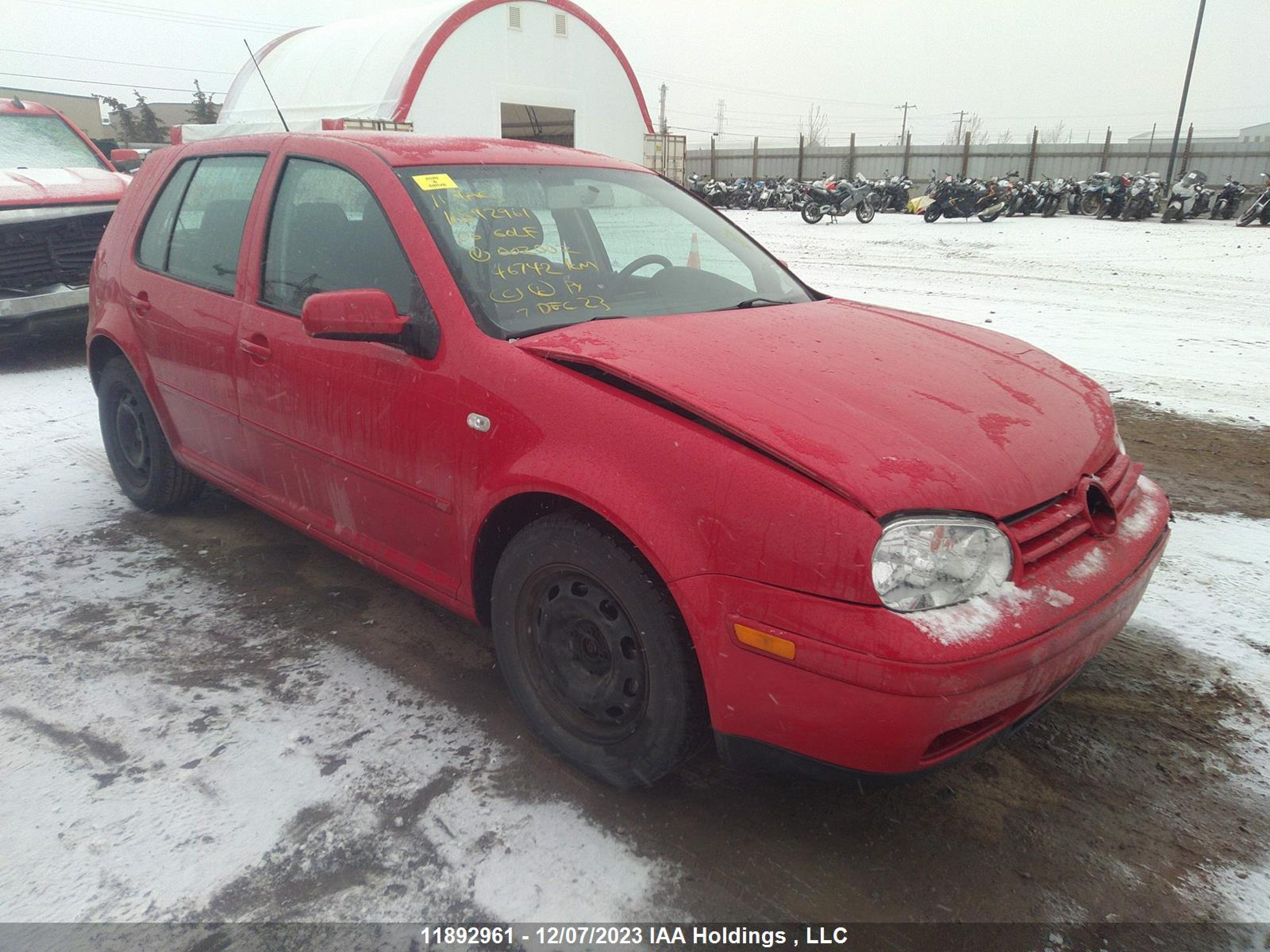 VOLKSWAGEN GOLF 2006 9bwgl61j264002002