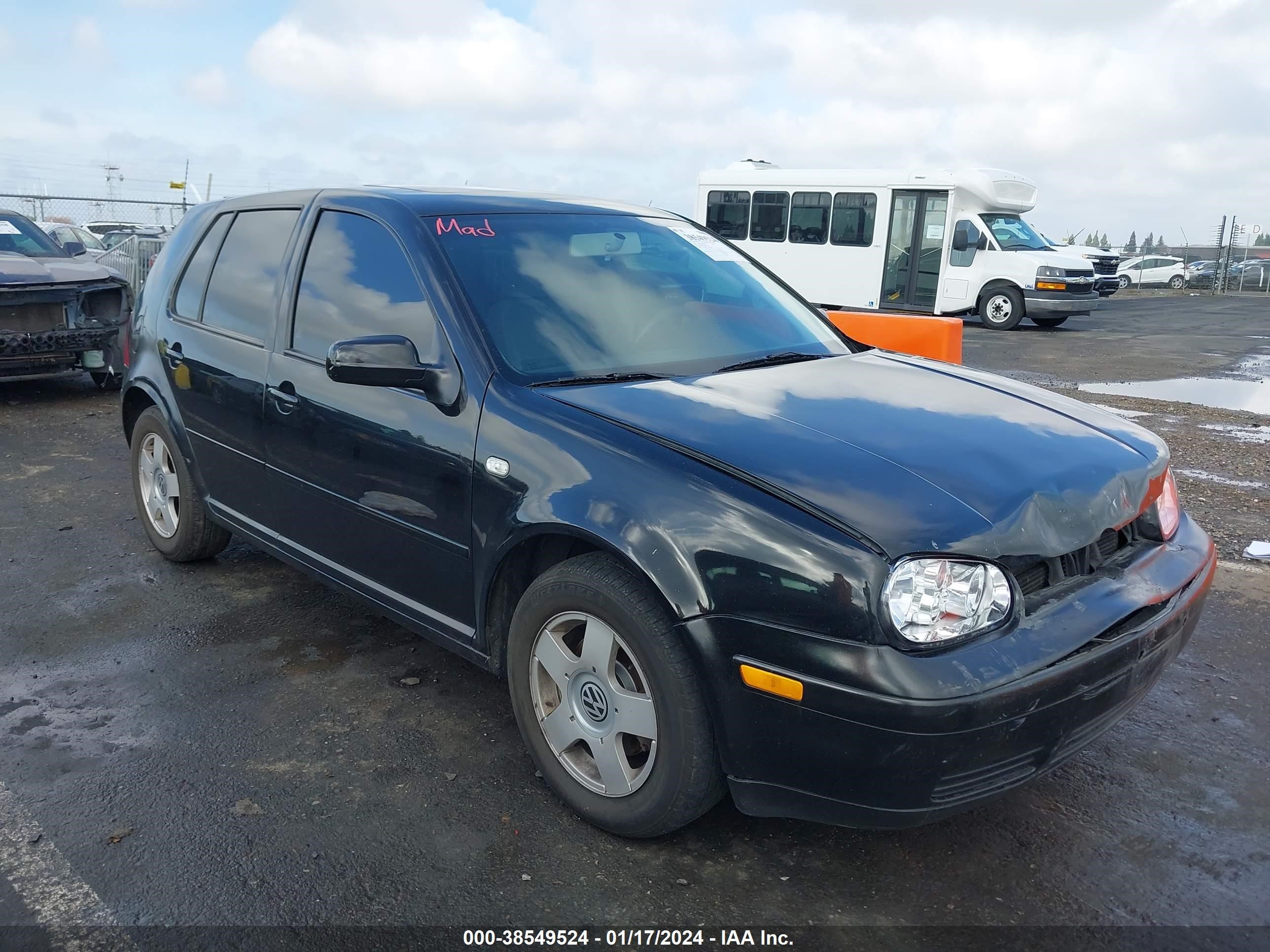 VOLKSWAGEN GOLF 2002 9bwgp61j324059016