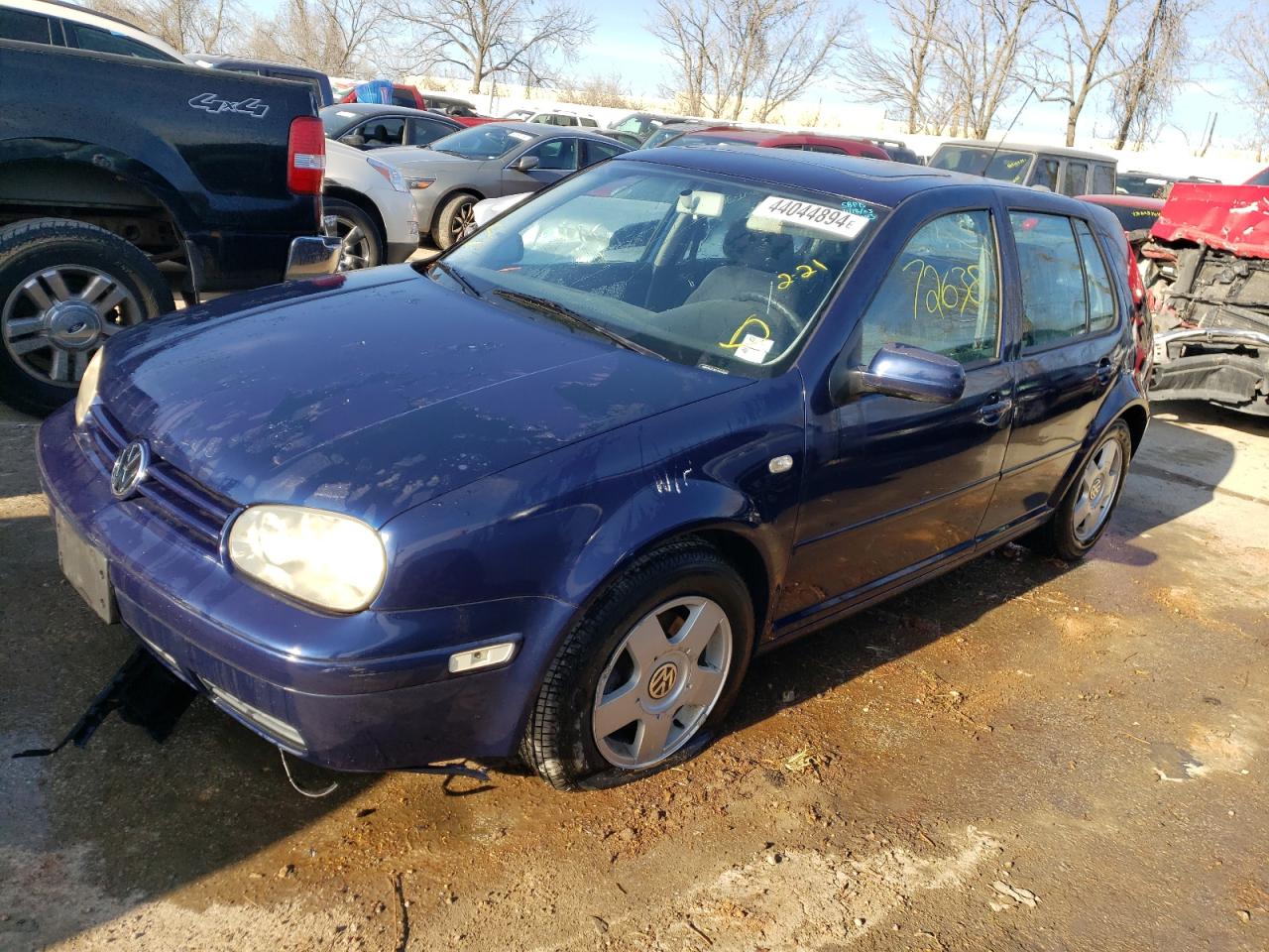 VOLKSWAGEN GOLF 2001 9bwgs21j614032236