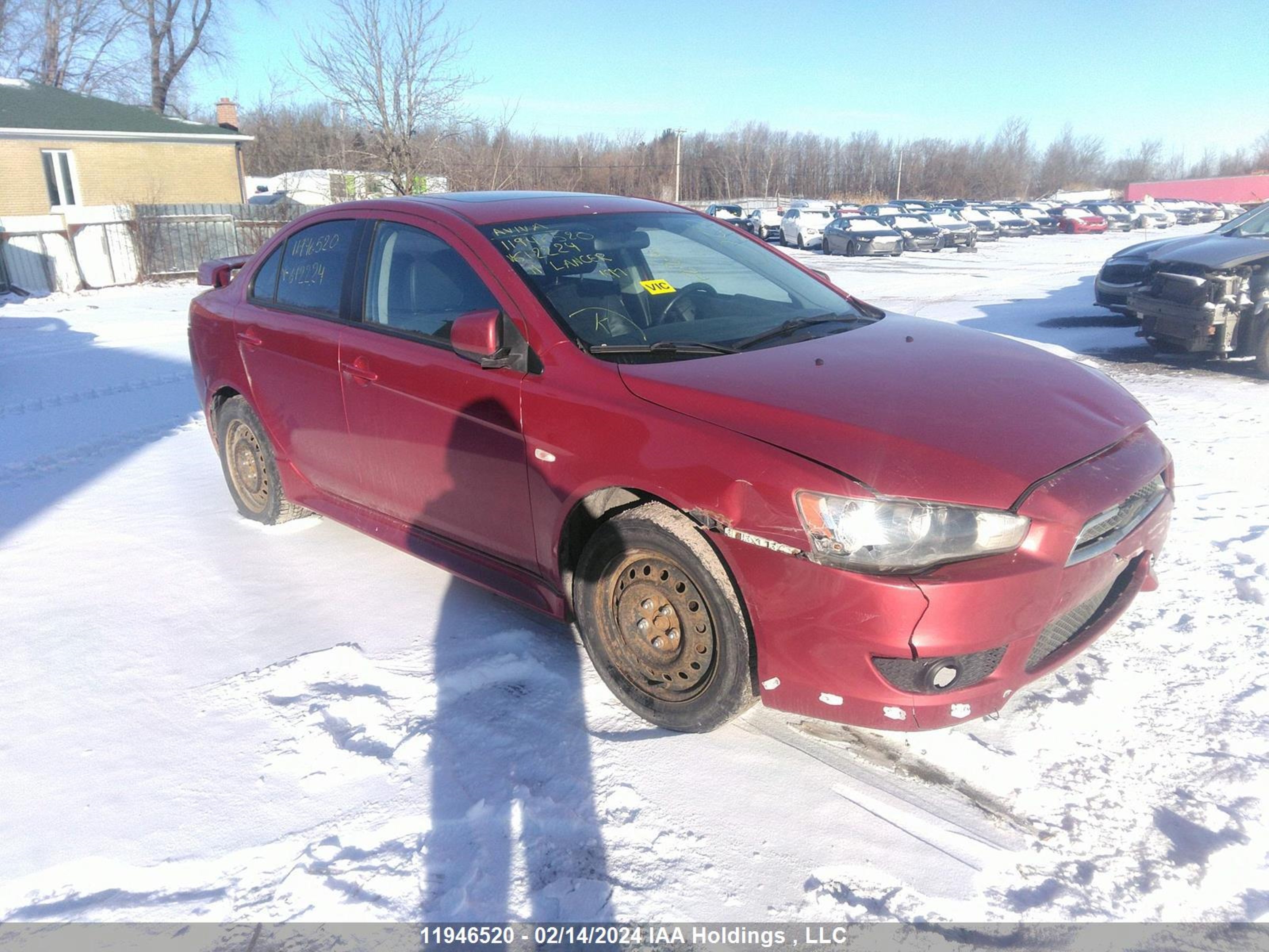 MITSUBISHI LANCER 2011 ja32u2fu5bu612224