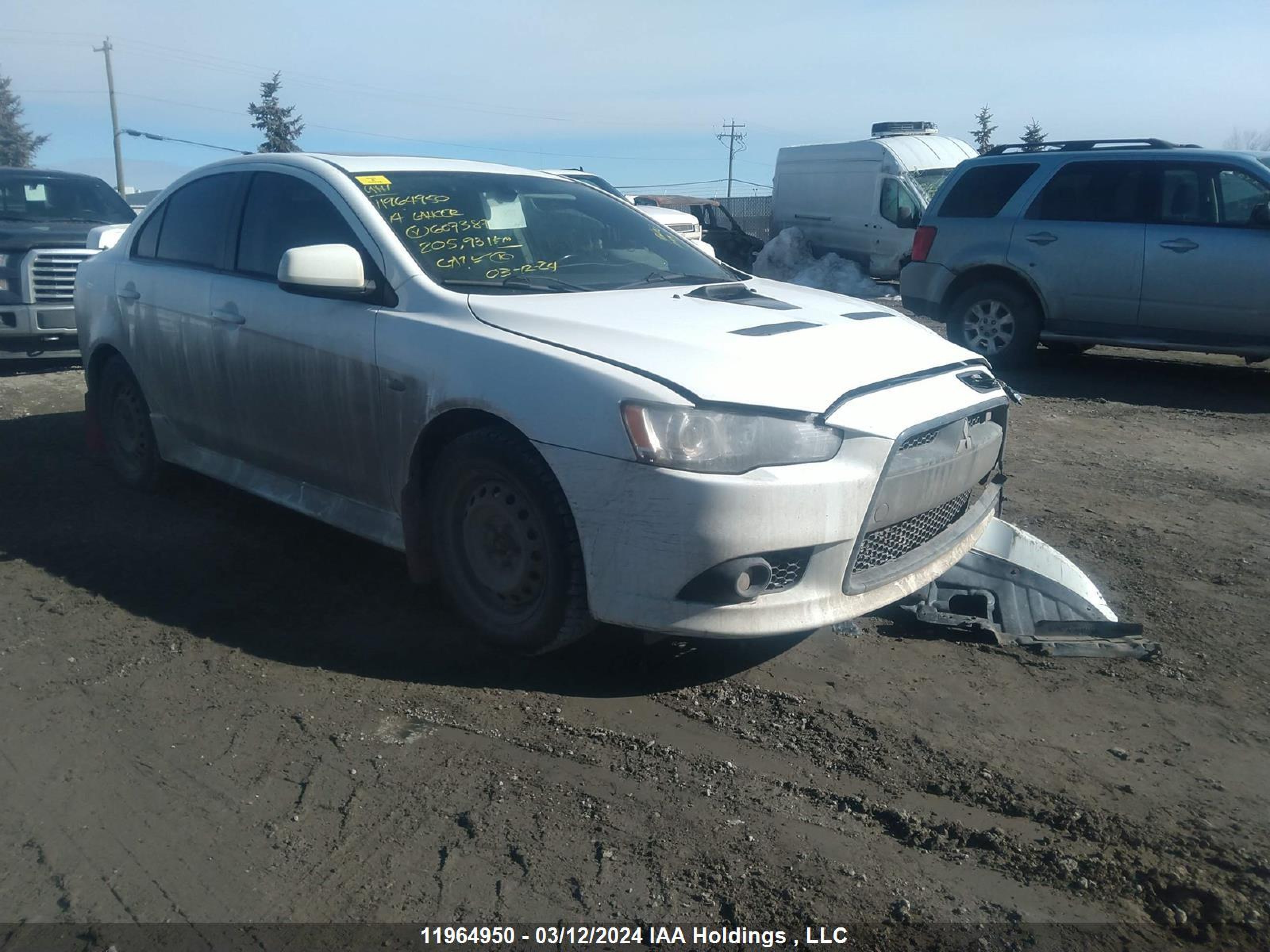 MITSUBISHI LANCER 2014 ja32v6fv6eu607387