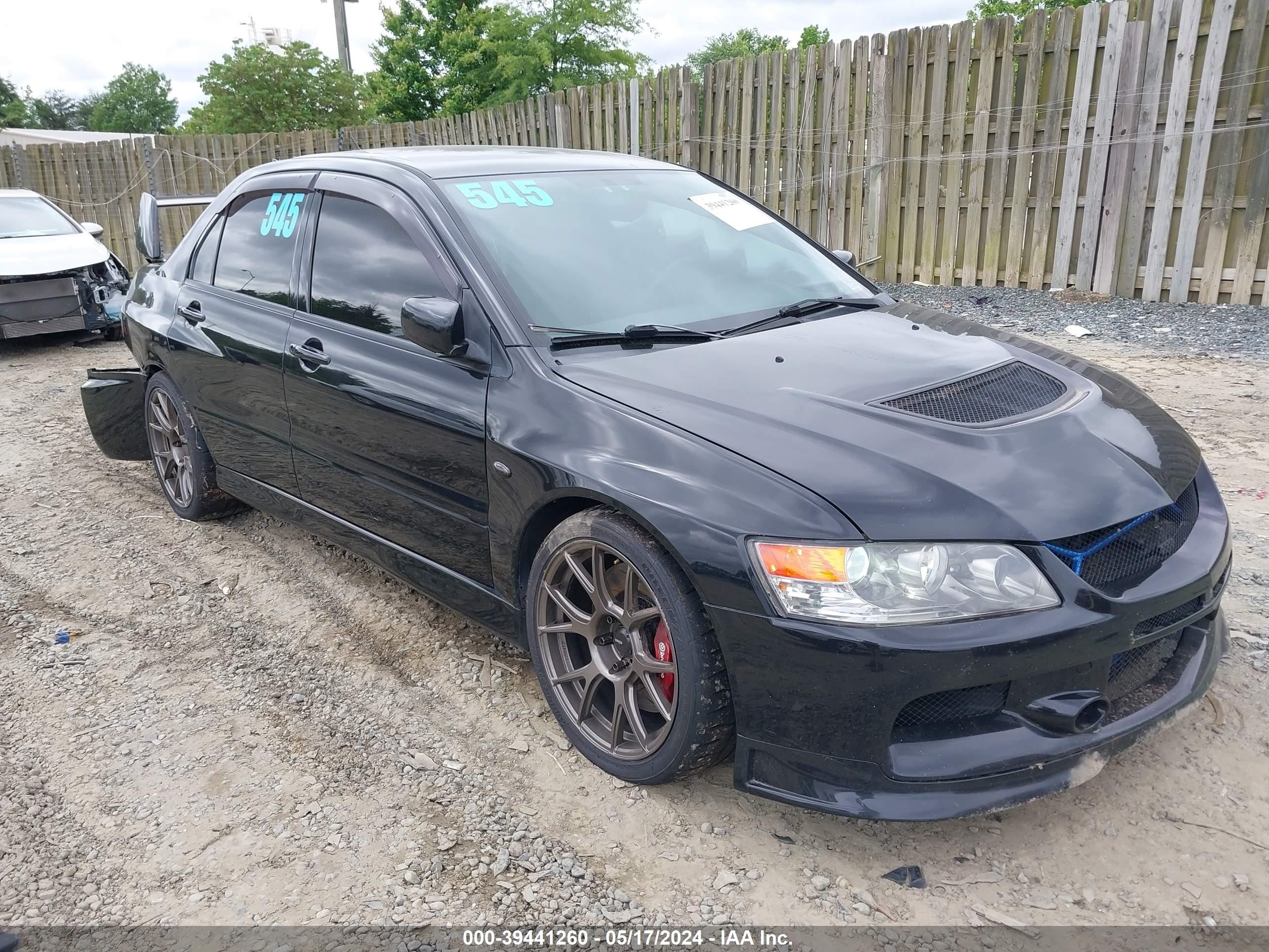 MITSUBISHI LANCER EVOLUTION 2006 ja3ah86c26u063792