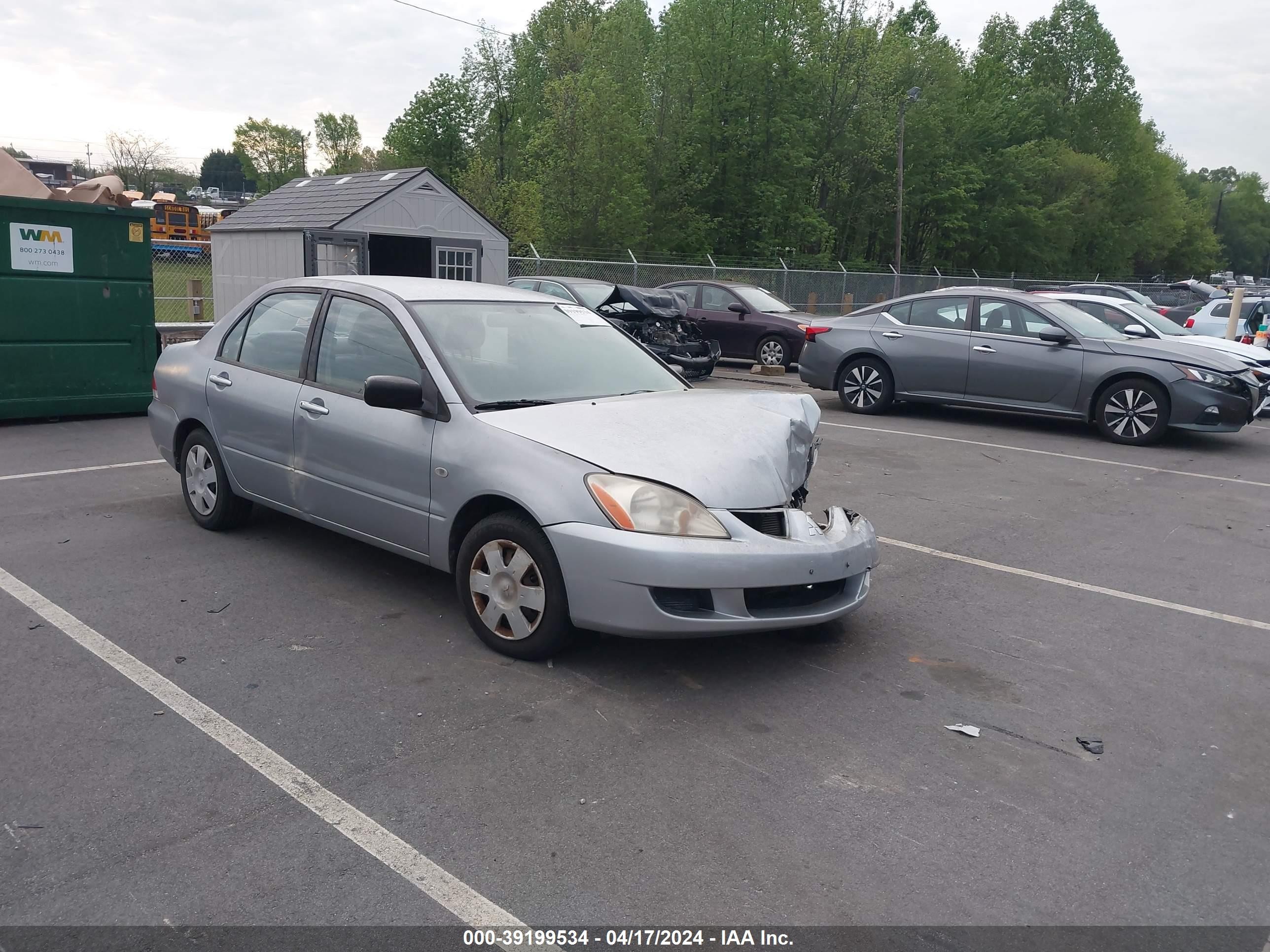 MITSUBISHI LANCER 2004 ja3aj26e34u014097