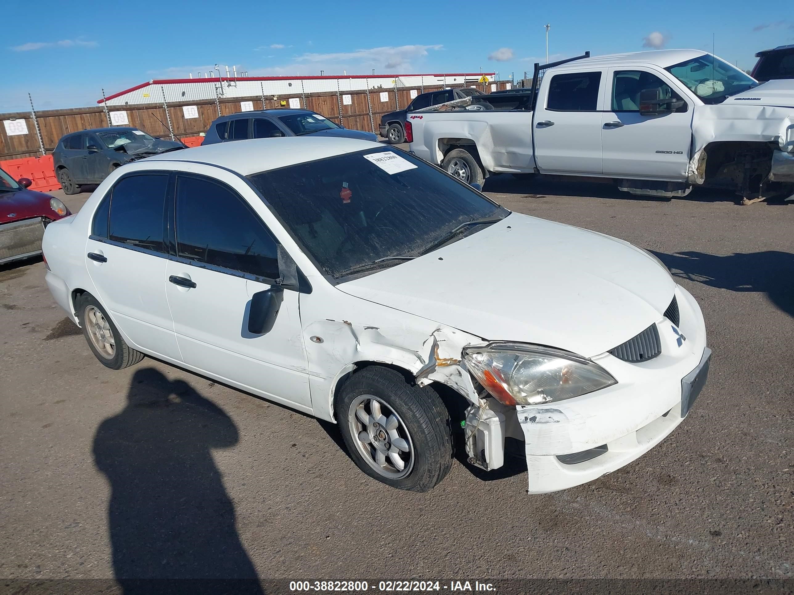 MITSUBISHI LANCER 2004 ja3aj26e34u068709