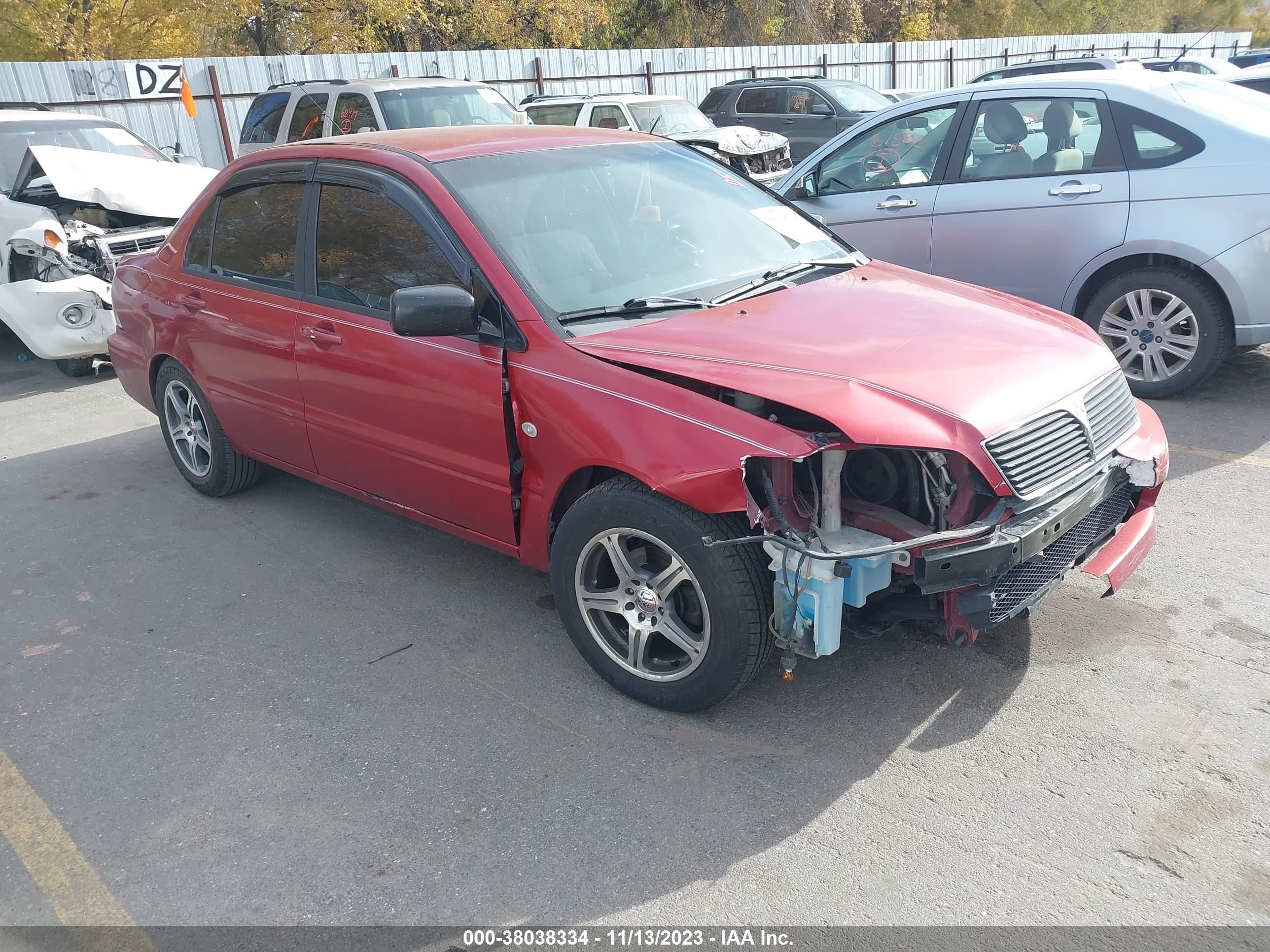 MITSUBISHI LANCER 2003 ja3aj26e93u016645