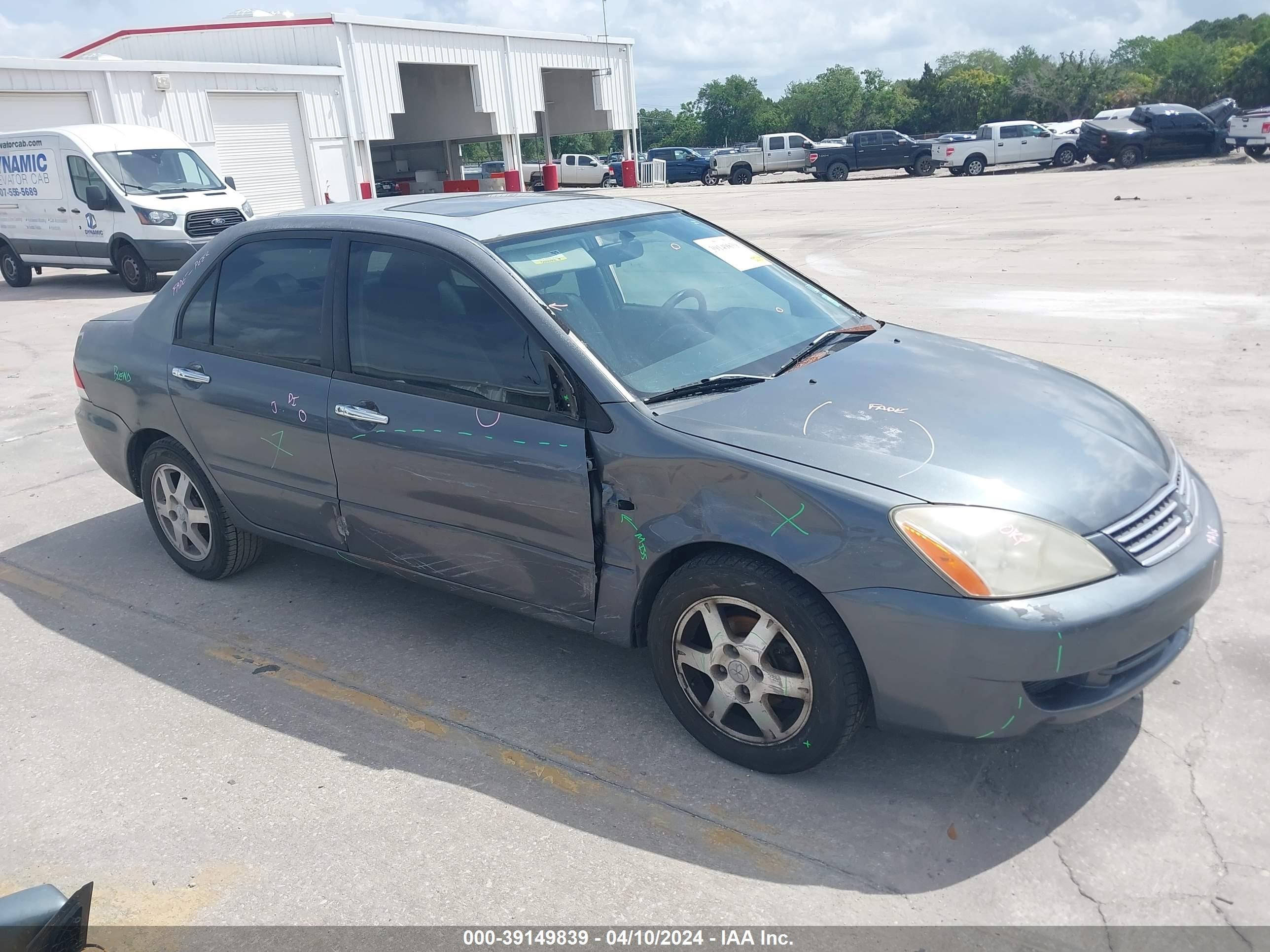 MITSUBISHI LANCER 2006 ja3aj26e96u068412