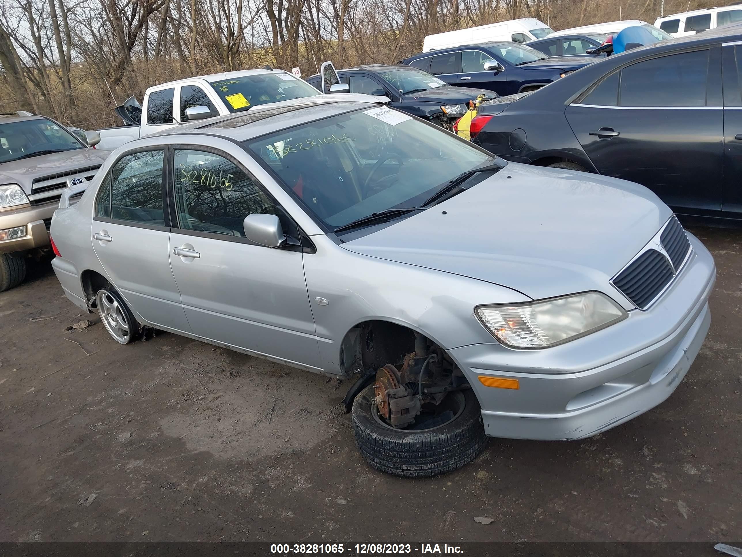 MITSUBISHI LANCER 2003 ja3aj86e23u014335