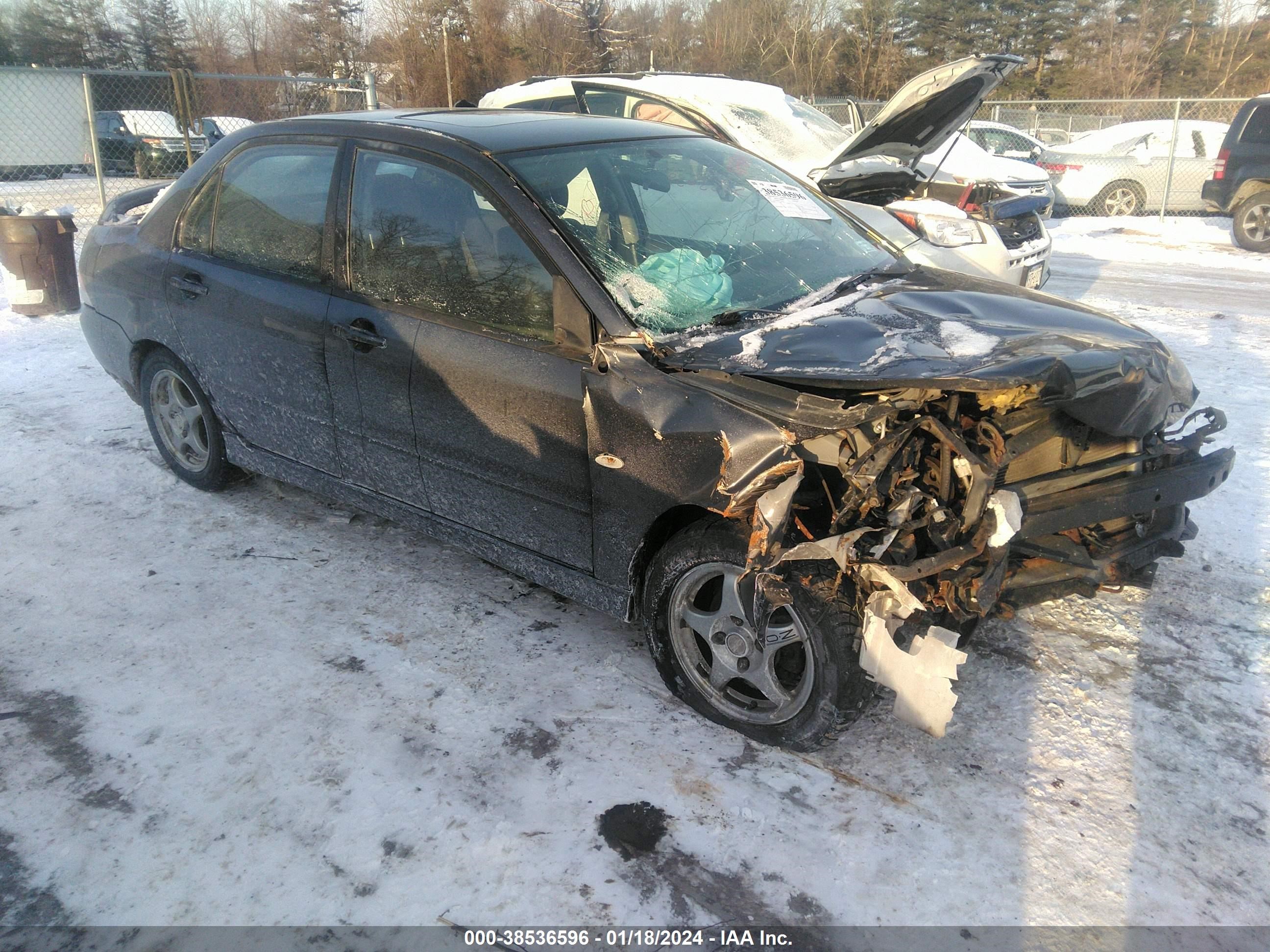 MITSUBISHI LANCER 2004 ja3aj86e64u018762